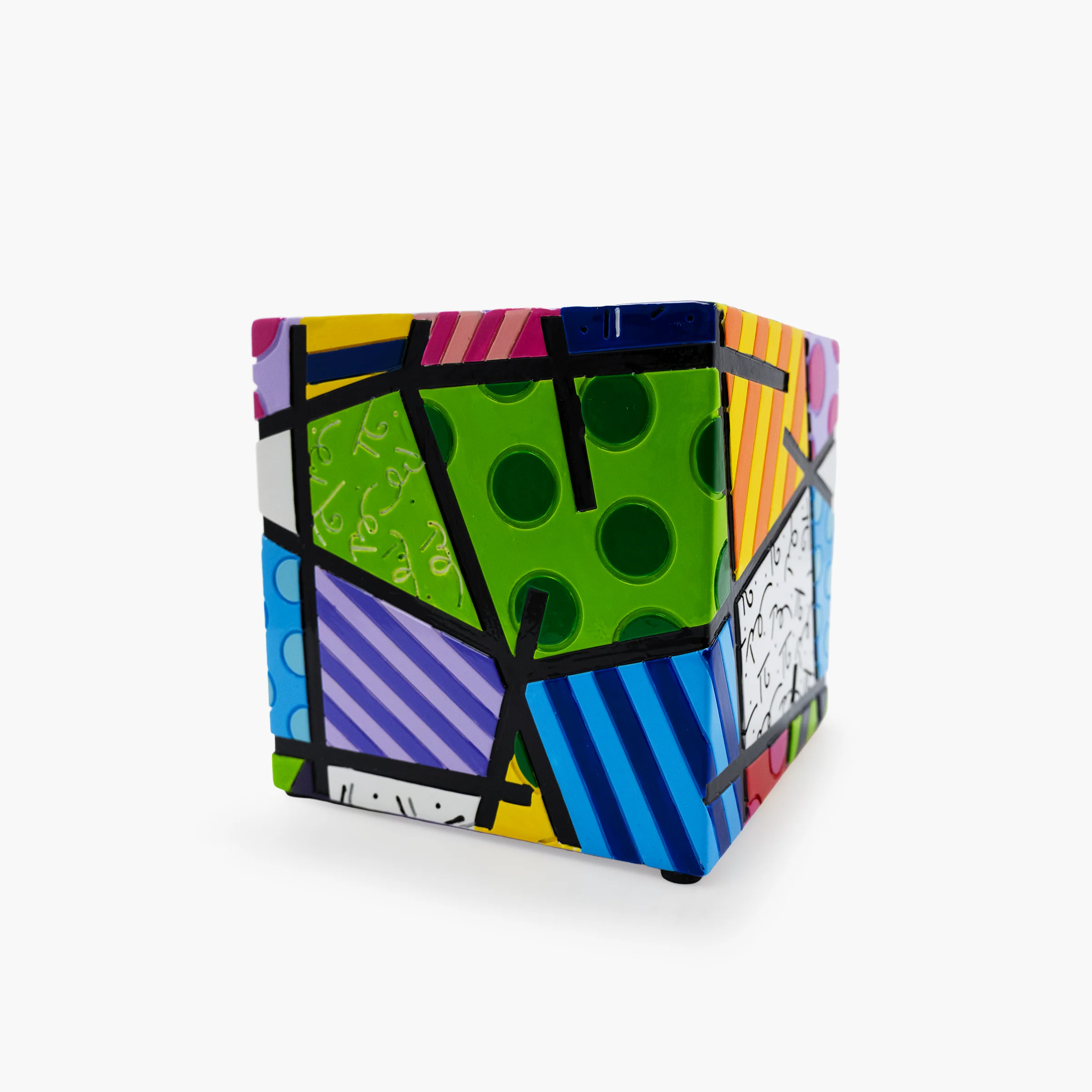 Cube - Britto Collectible Figurine - Image 4