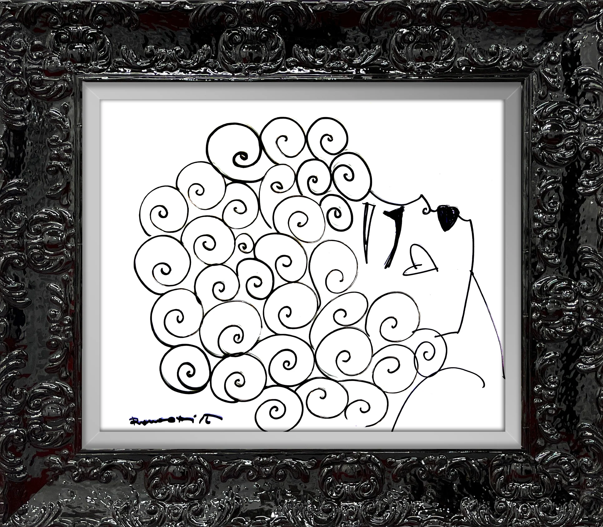 CURLY -  Original Drawing - Image 11