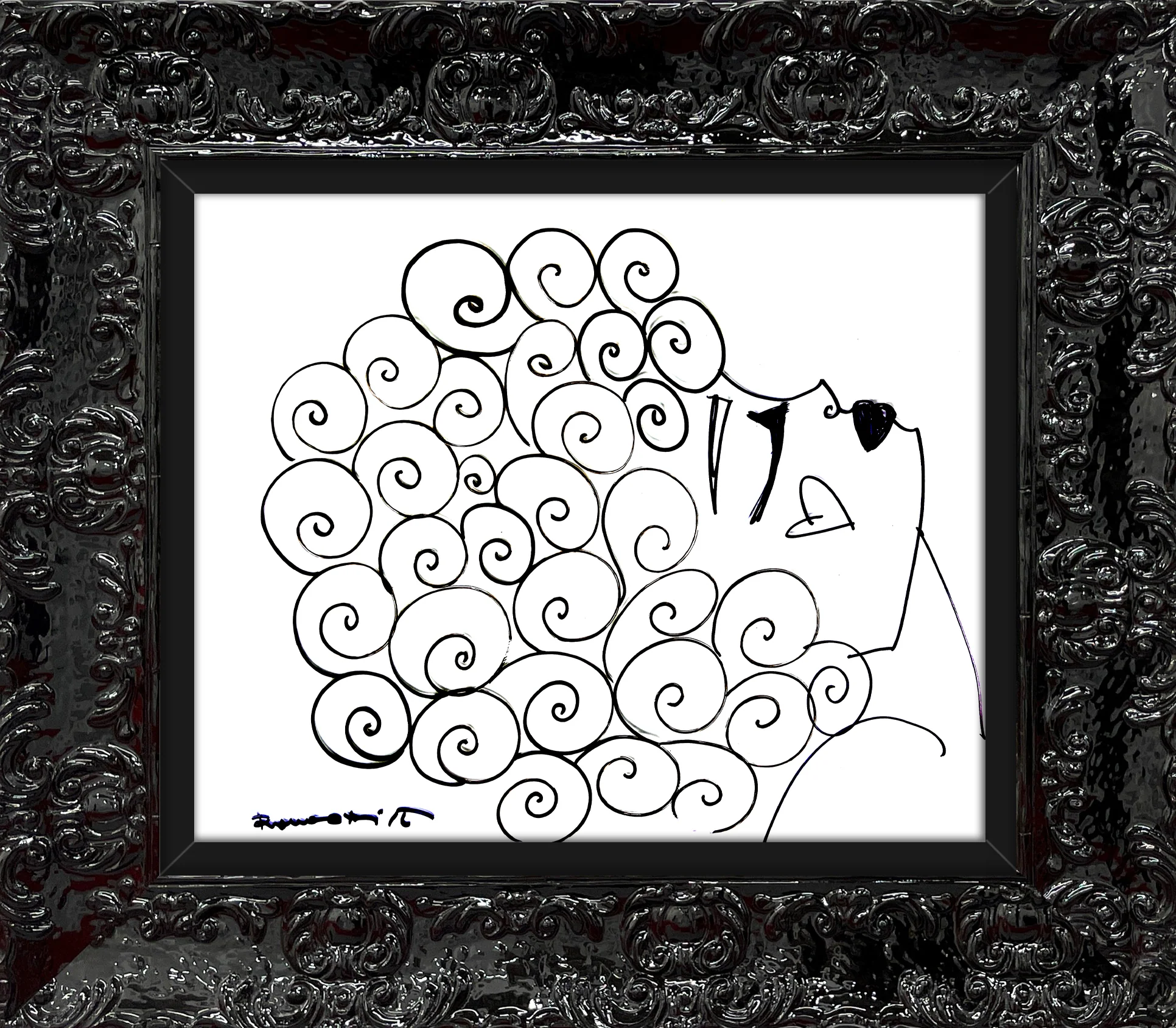 CURLY -  Original Drawing - Image 12