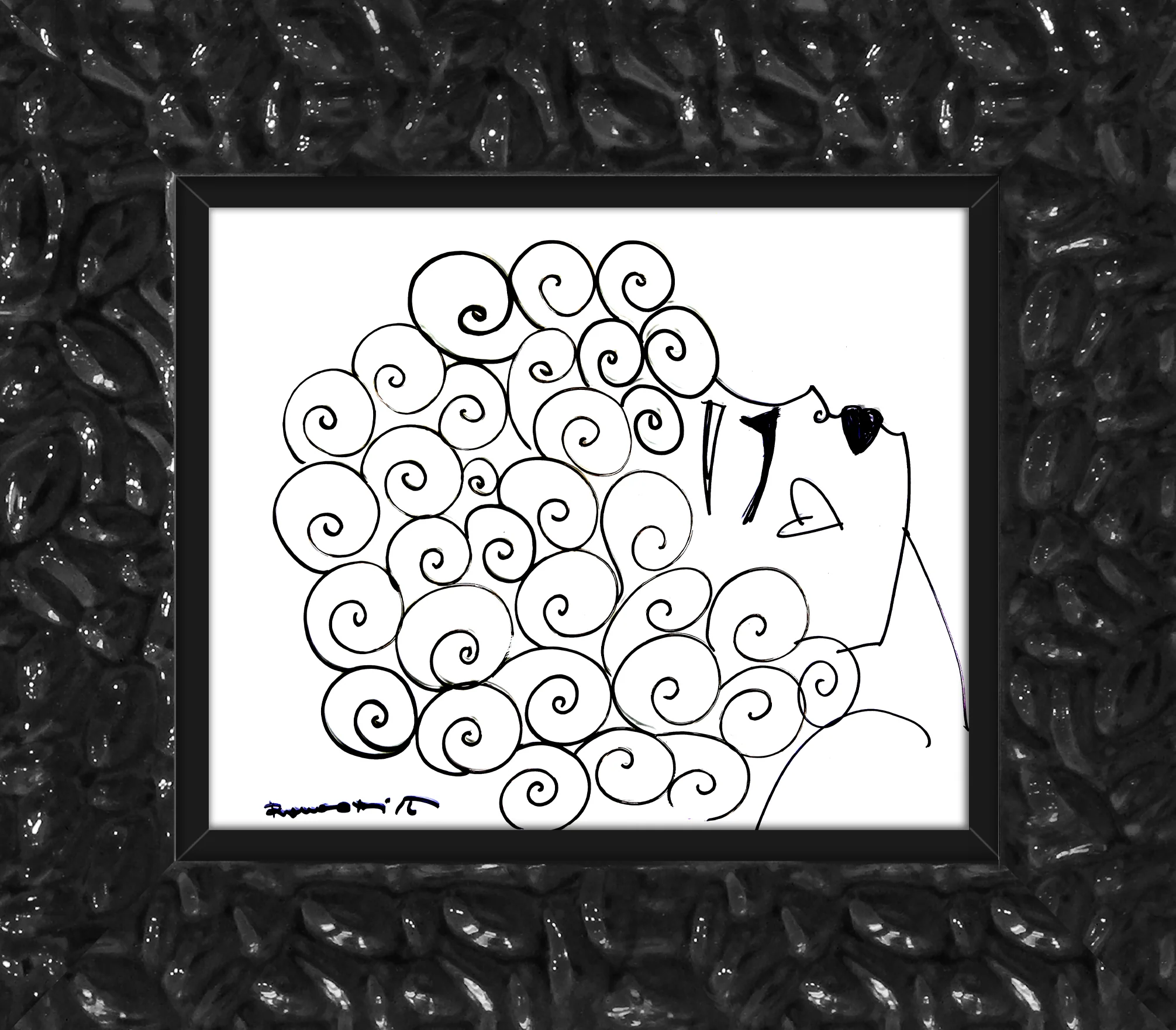 CURLY -  Original Drawing - Image 16