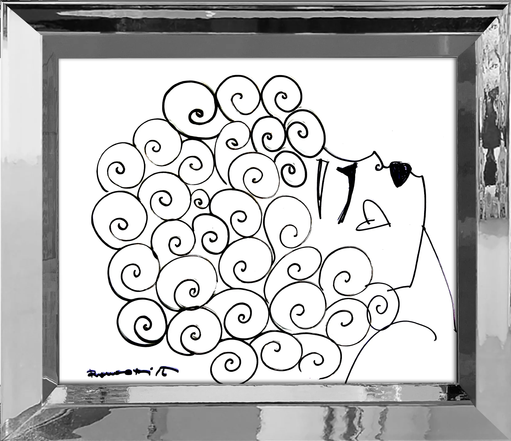 CURLY -  Original Drawing - Image 17