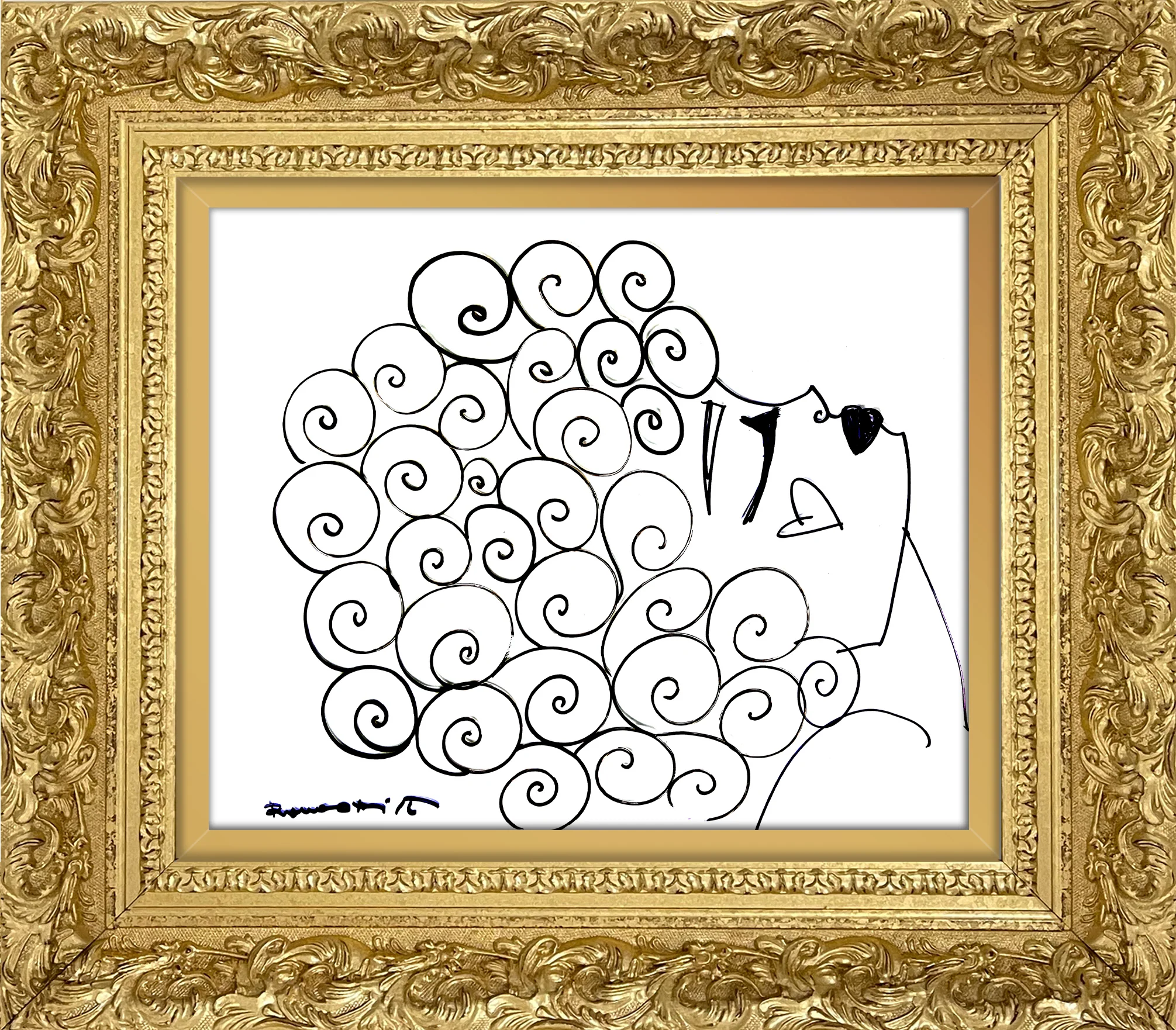 CURLY -  Original Drawing - Image 18