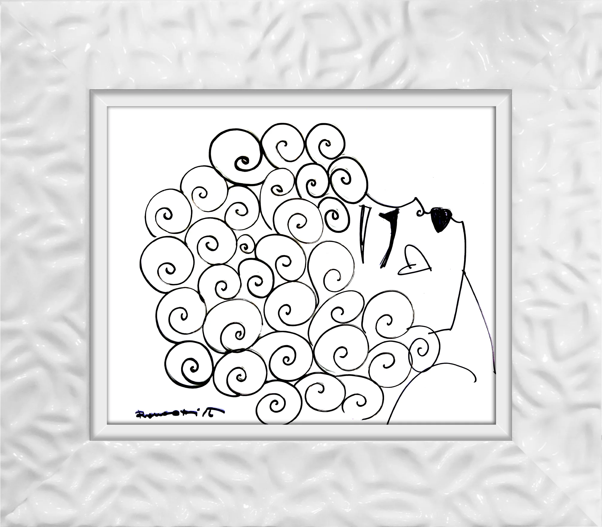CURLY -  Original Drawing - Image 21