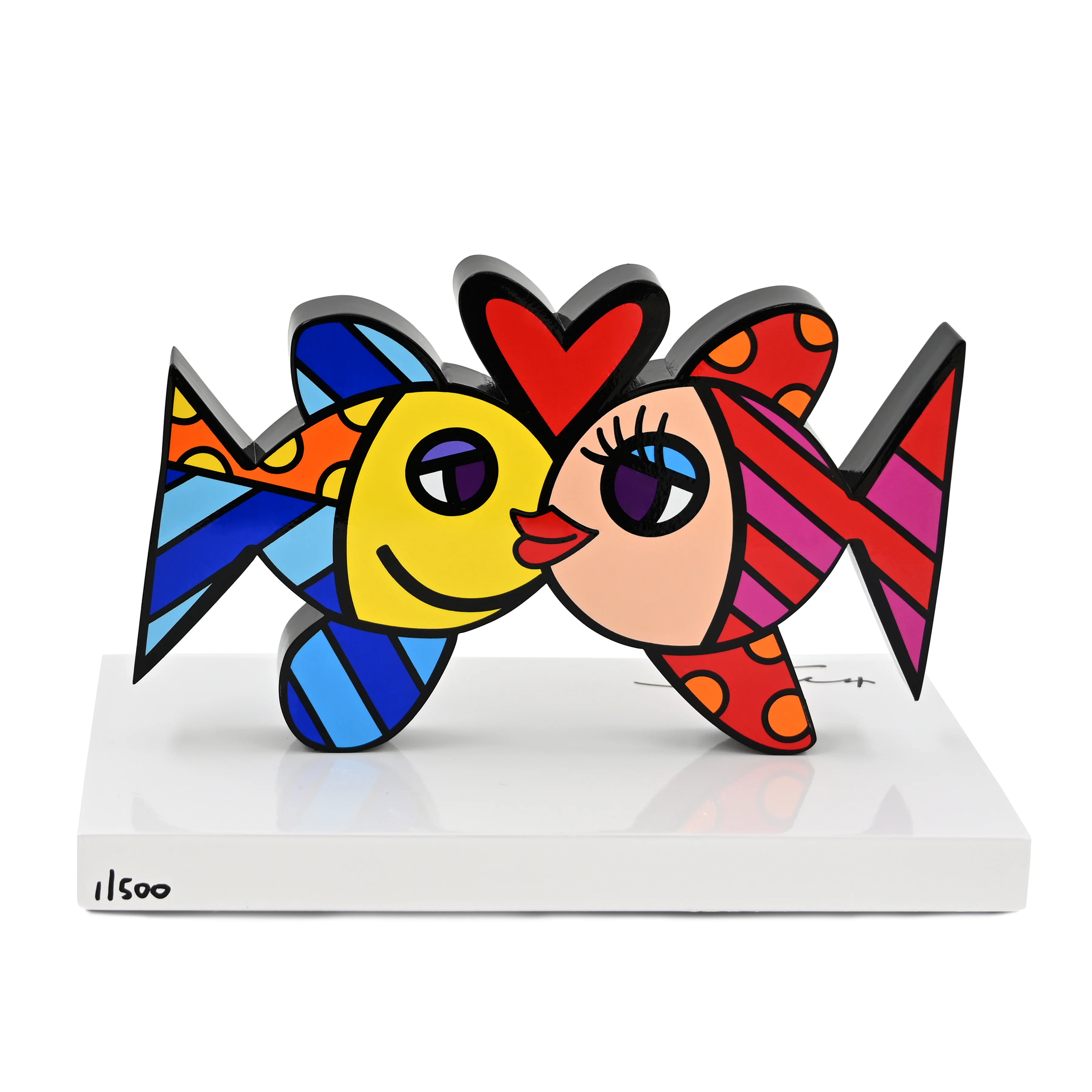 Deeply In Love (White Base) - Limited Edition Sculpture - Image 3