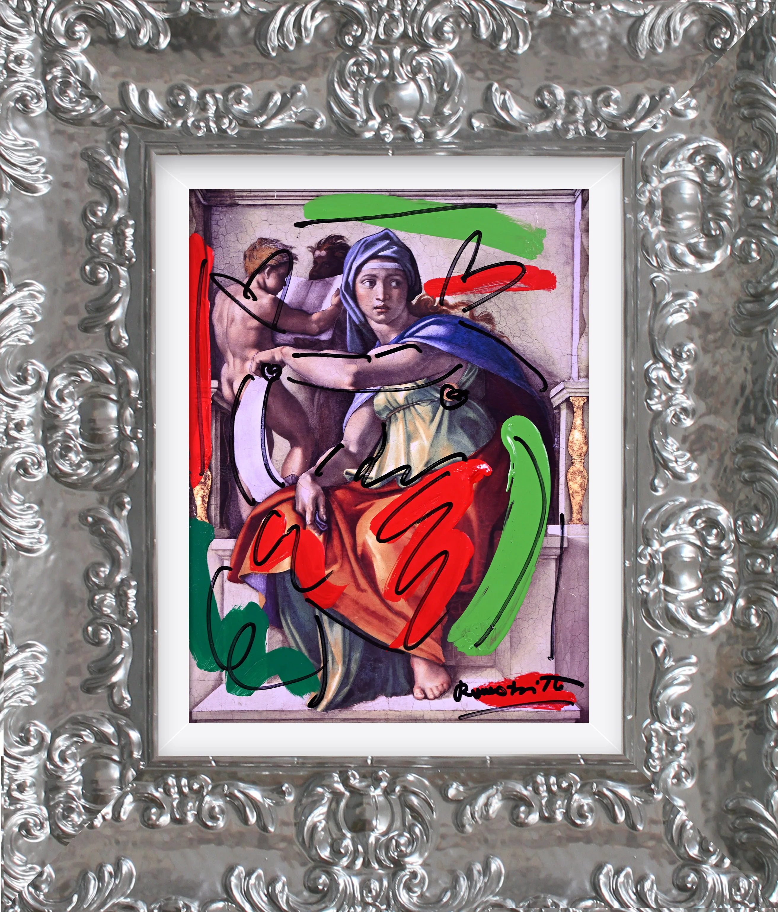 DELPHIC SIBYL - Mixed Media Original - Image 13