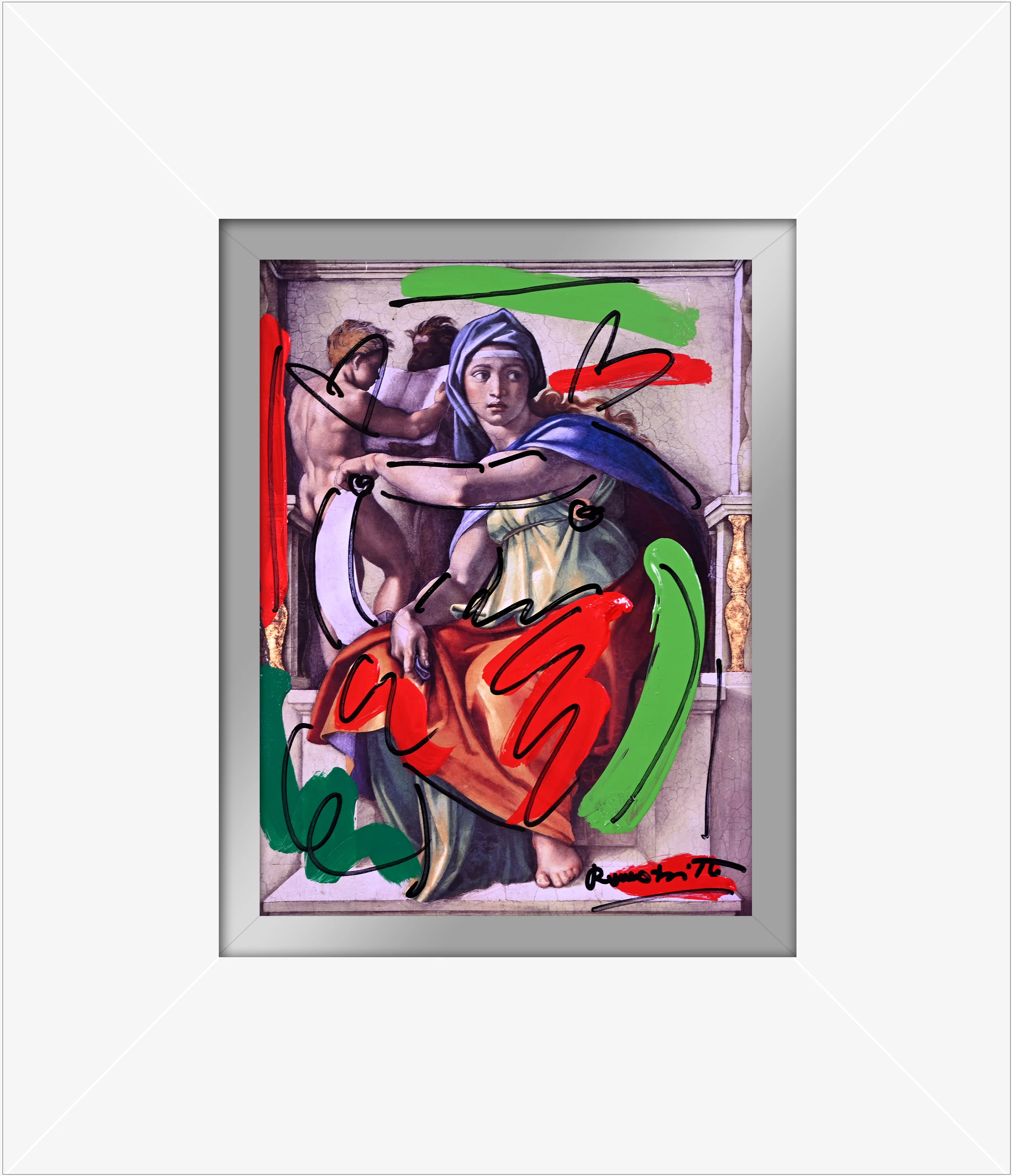 DELPHIC SIBYL - Mixed Media Original - Image 14