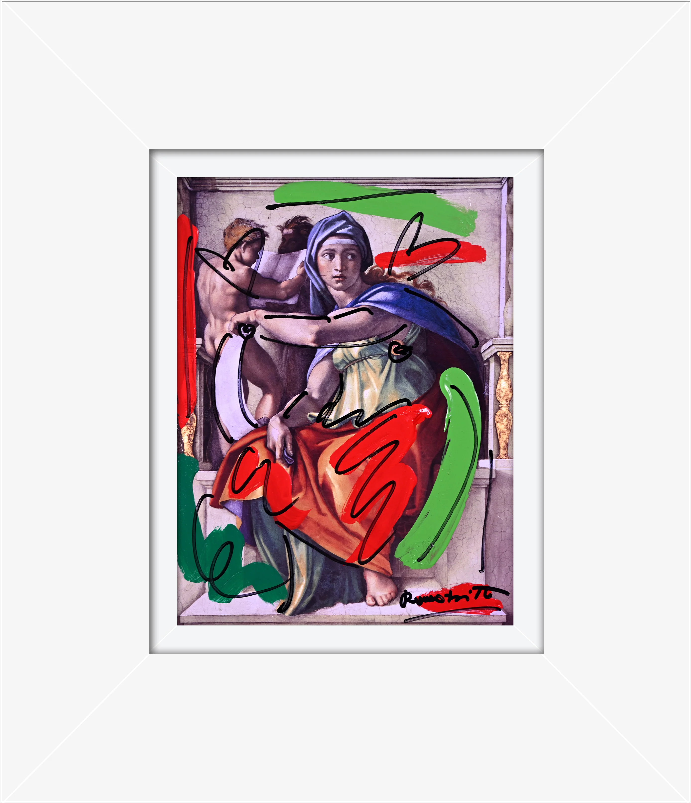 DELPHIC SIBYL - Mixed Media Original - Image 15