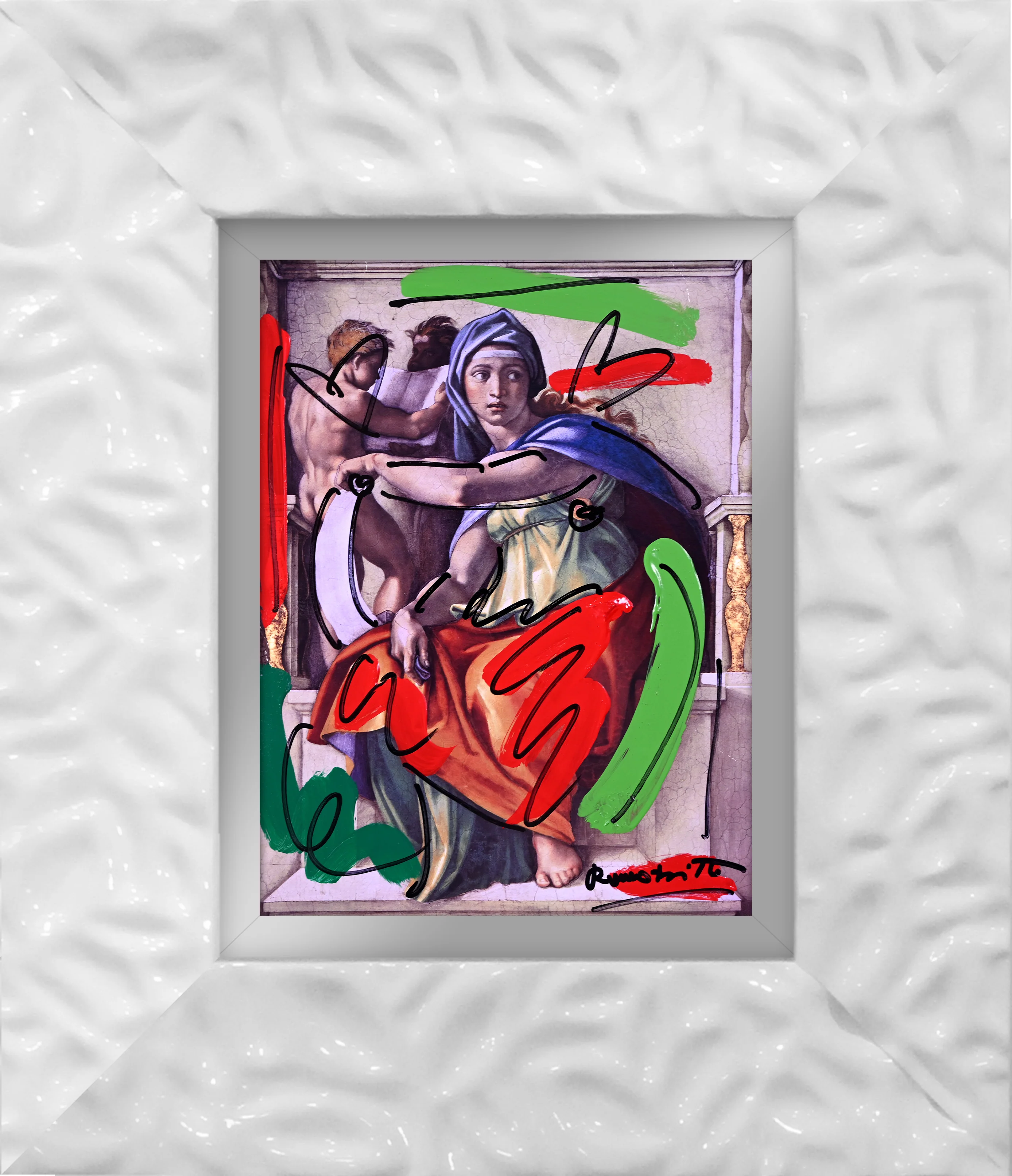 DELPHIC SIBYL - Mixed Media Original - Image 18