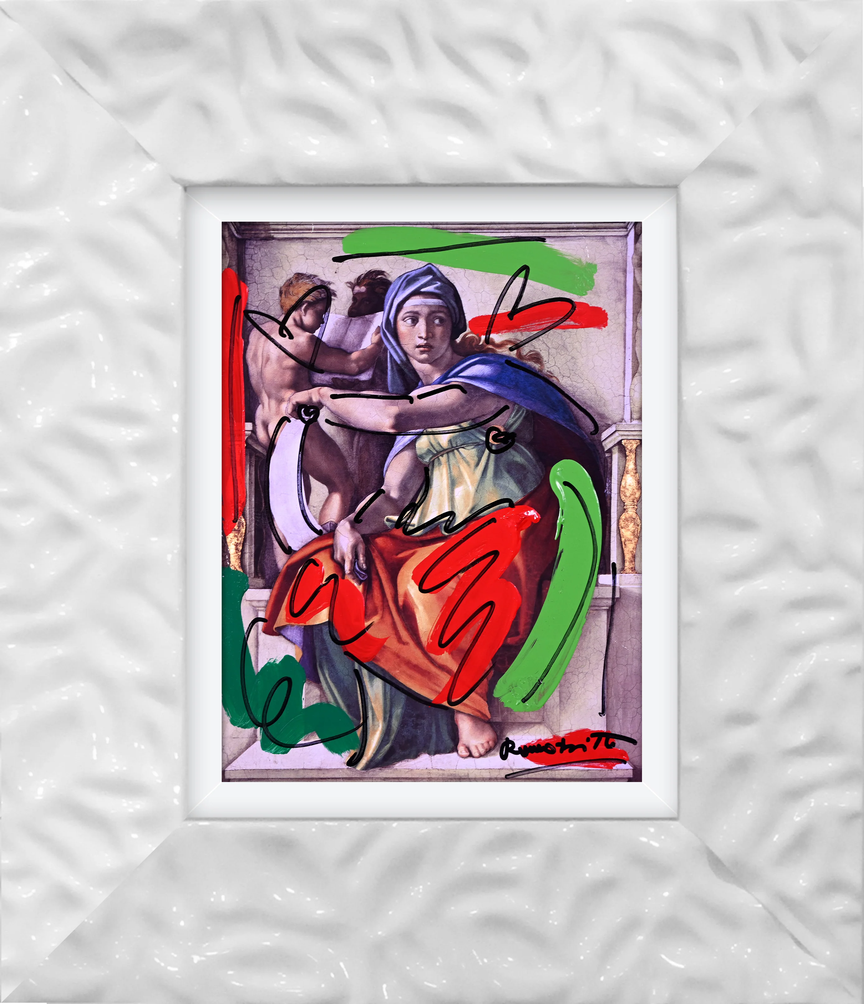 DELPHIC SIBYL - Mixed Media Original - Image 19