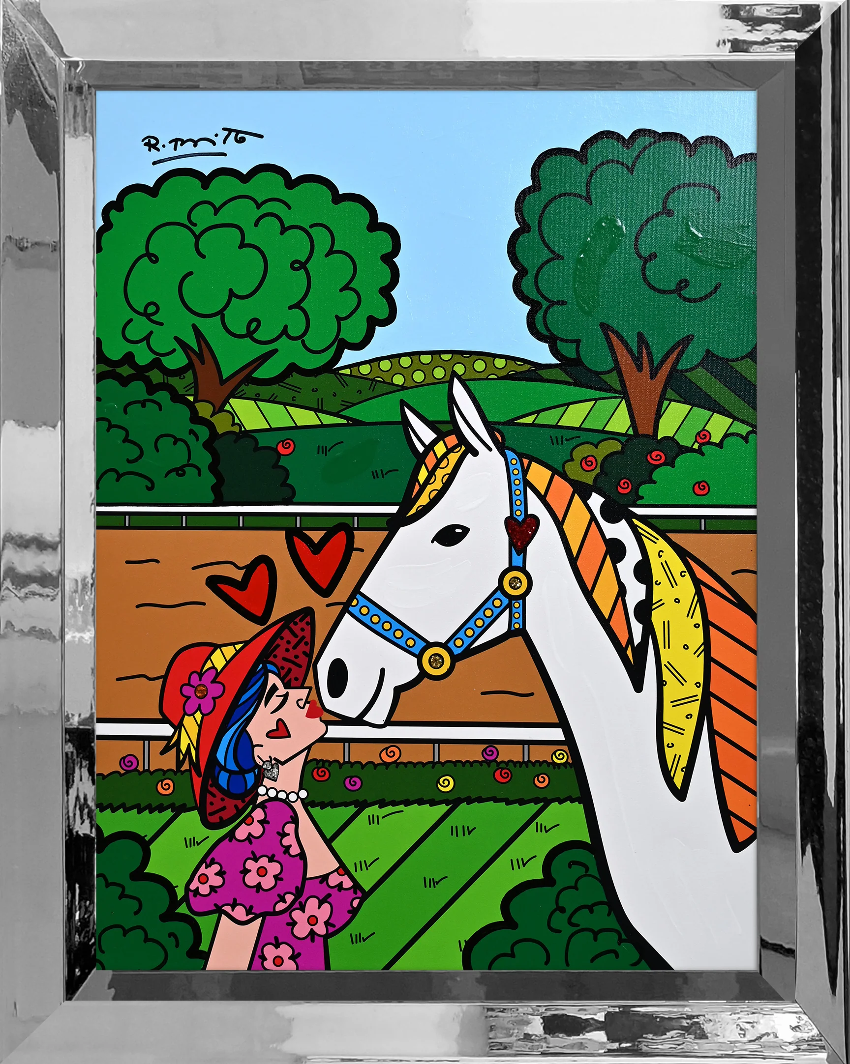 Derby Love - Mixed Media Original - Image 10