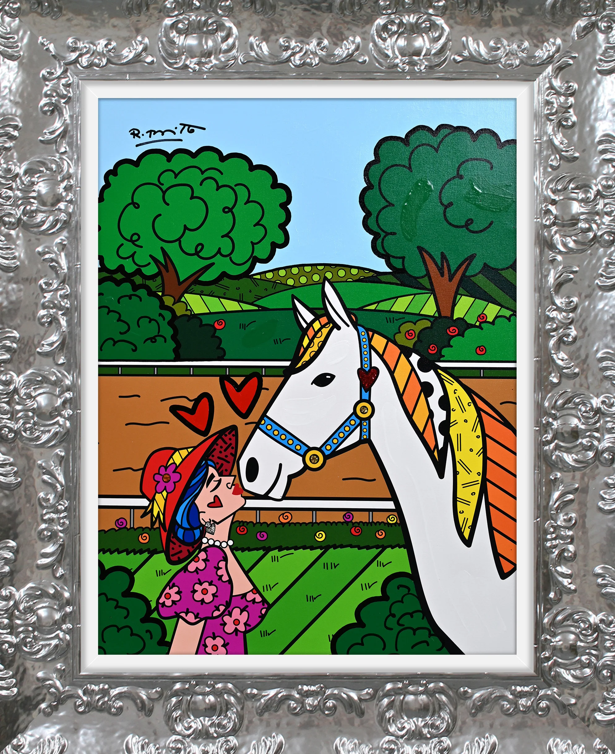 Derby Love - Mixed Media Original - Image 12