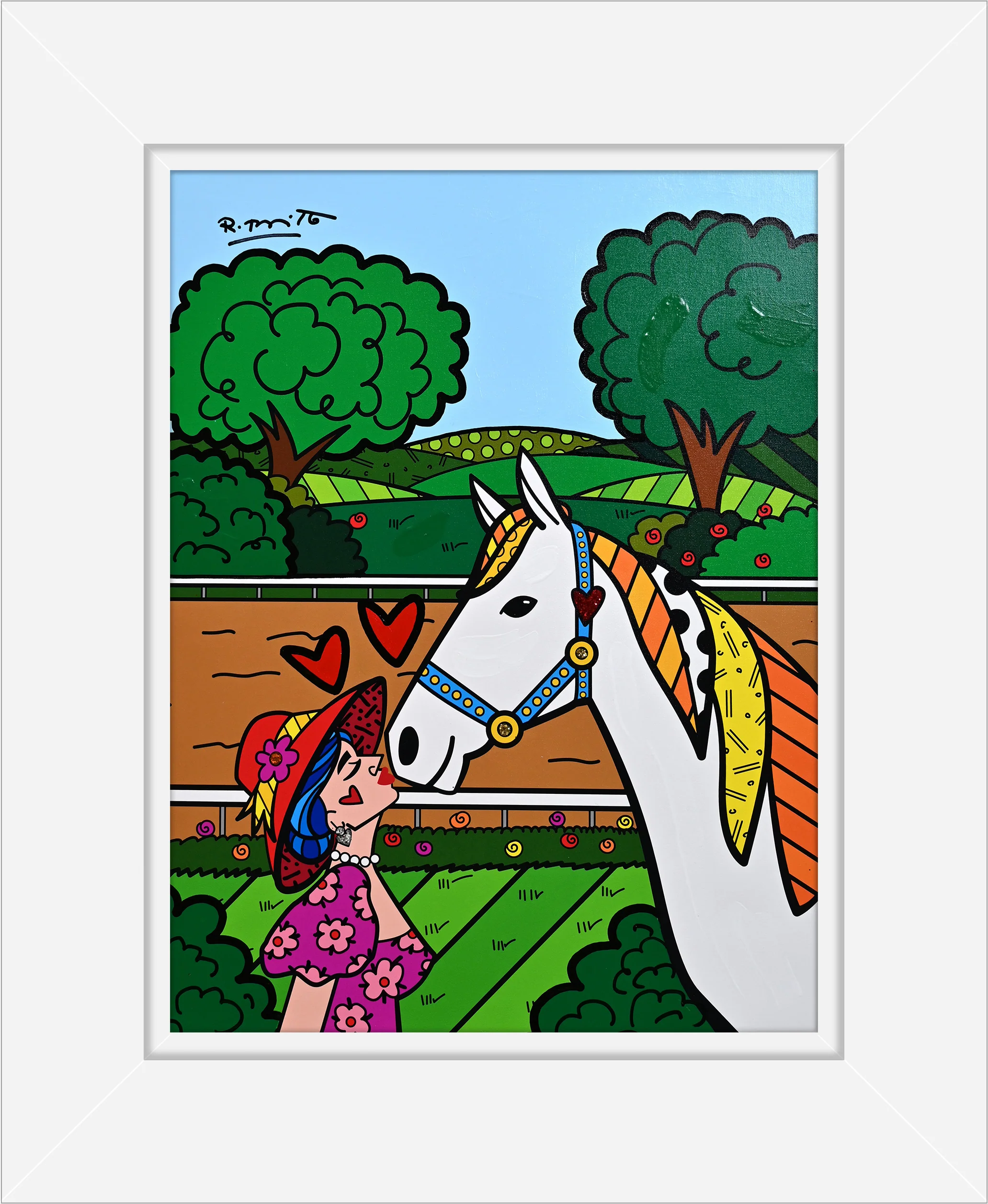 Derby Love - Mixed Media Original - Image 14