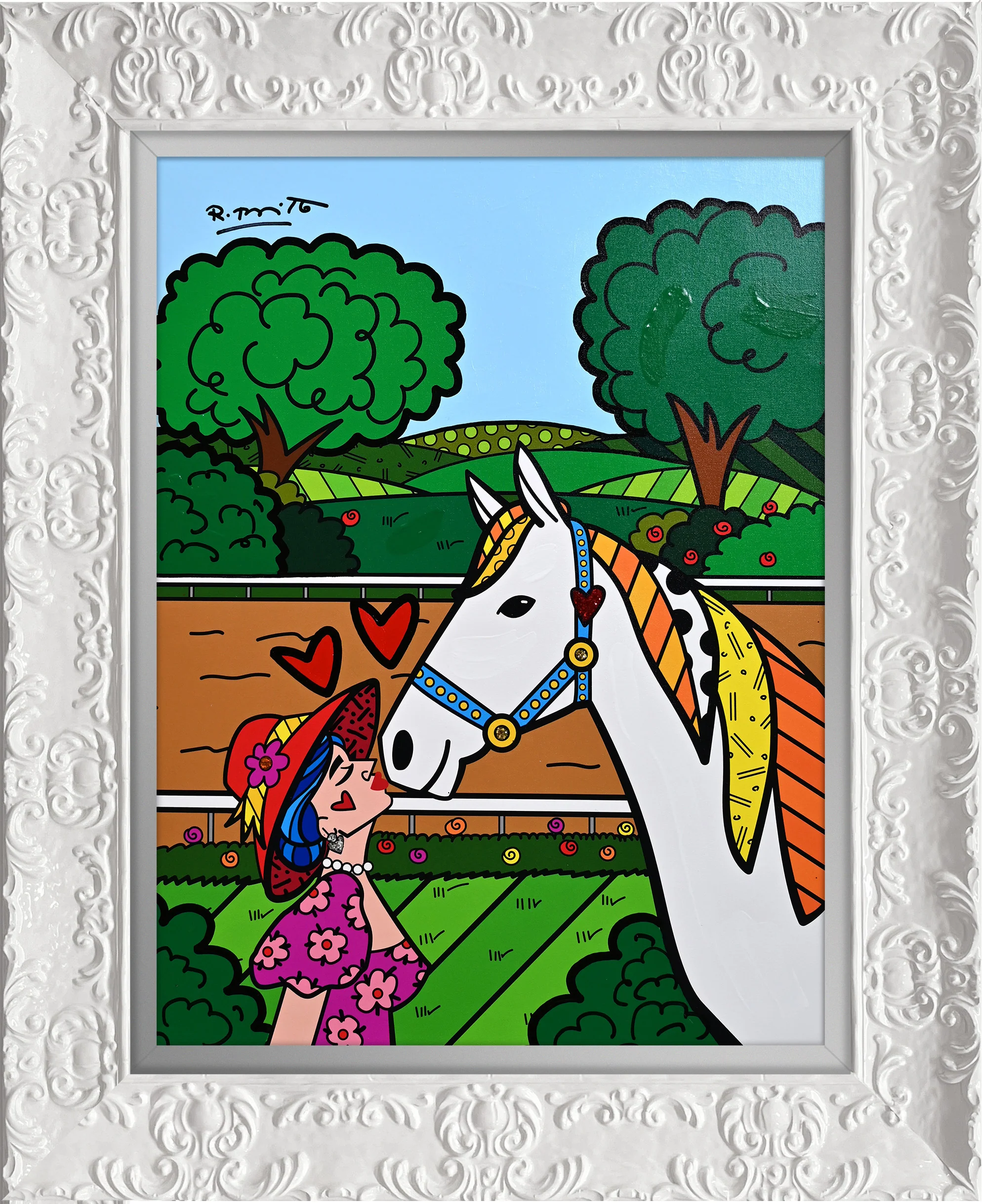 Derby Love - Mixed Media Original - Image 15