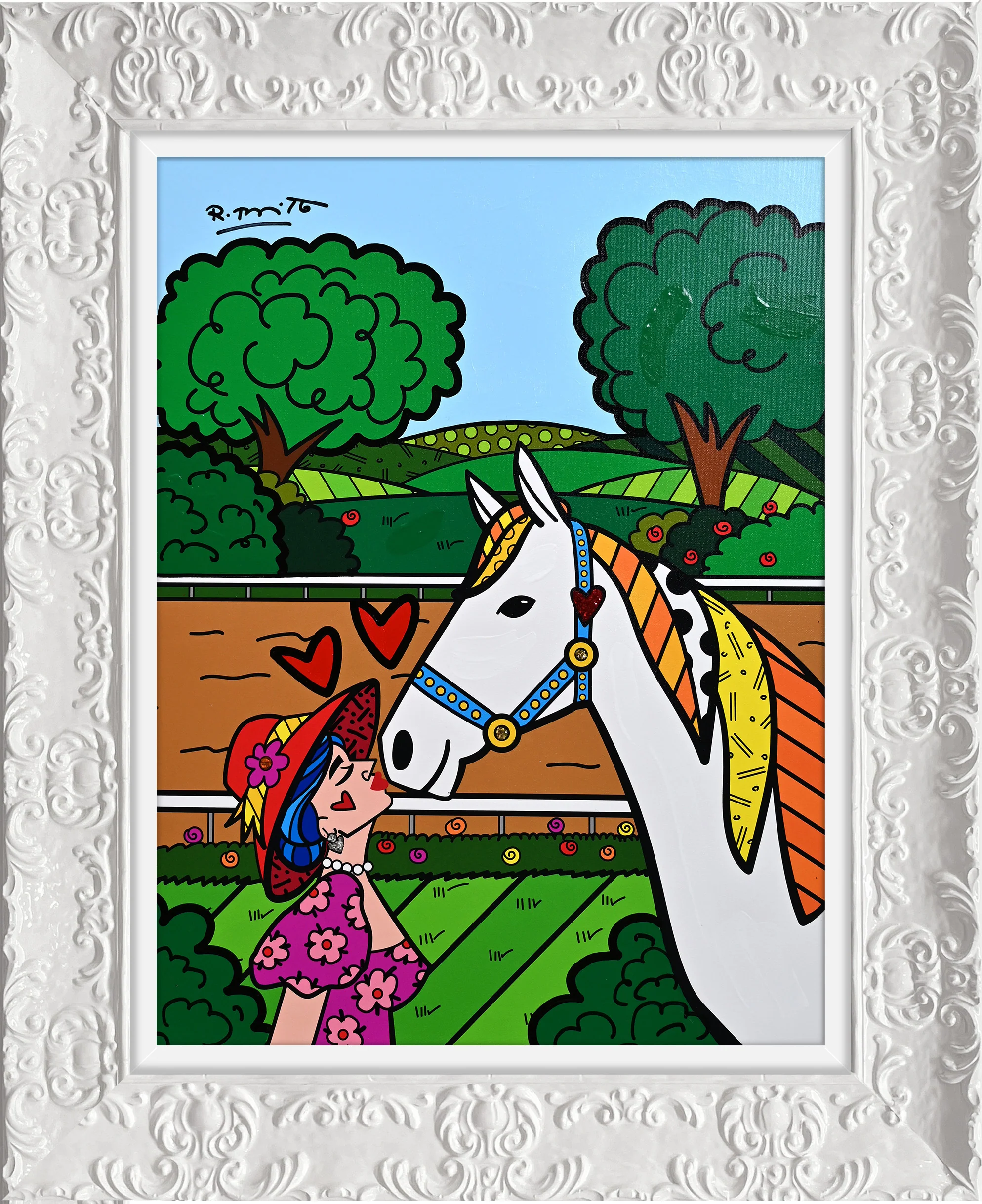 Derby Love - Mixed Media Original - Image 16