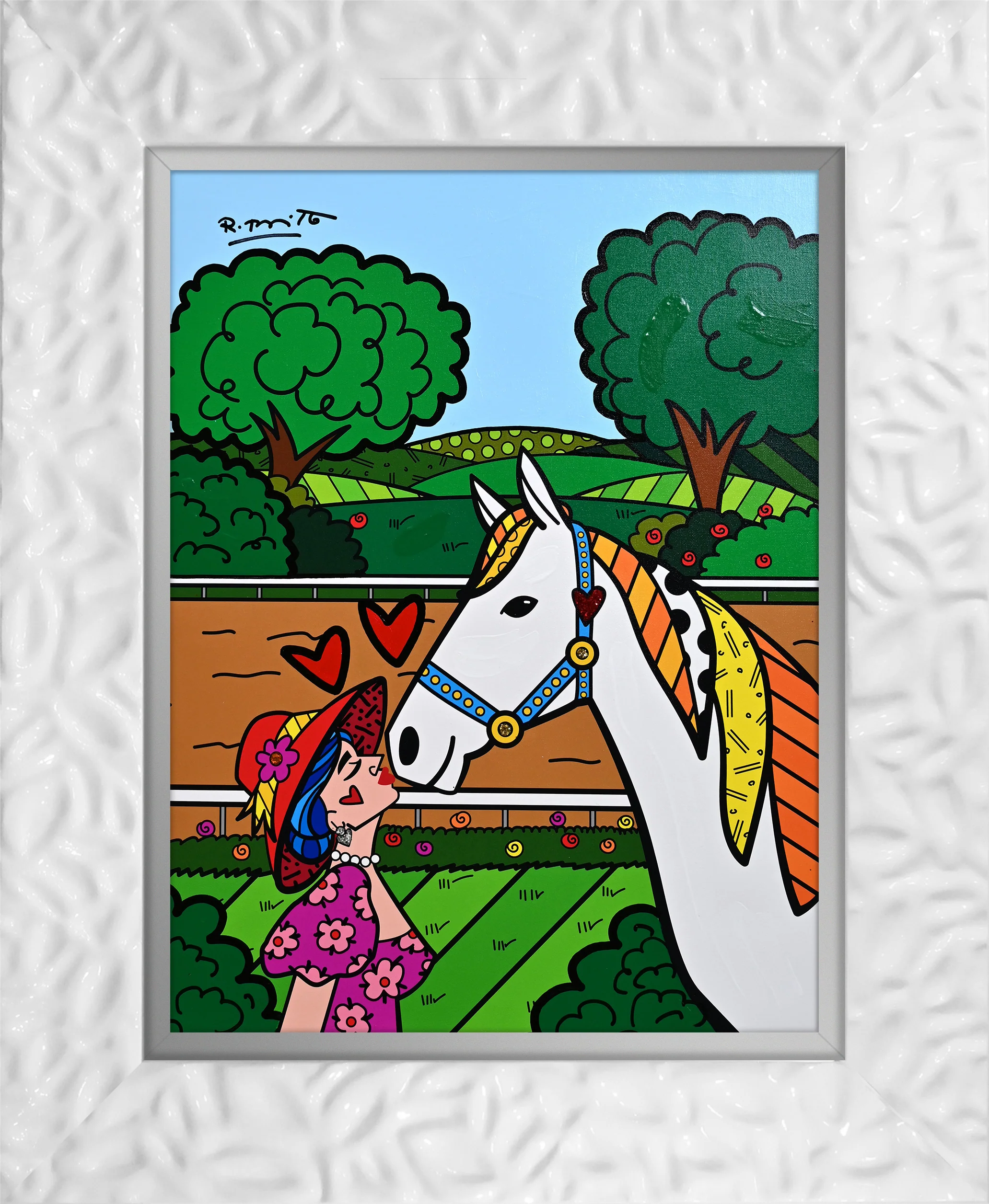 Derby Love - Mixed Media Original - Image 17
