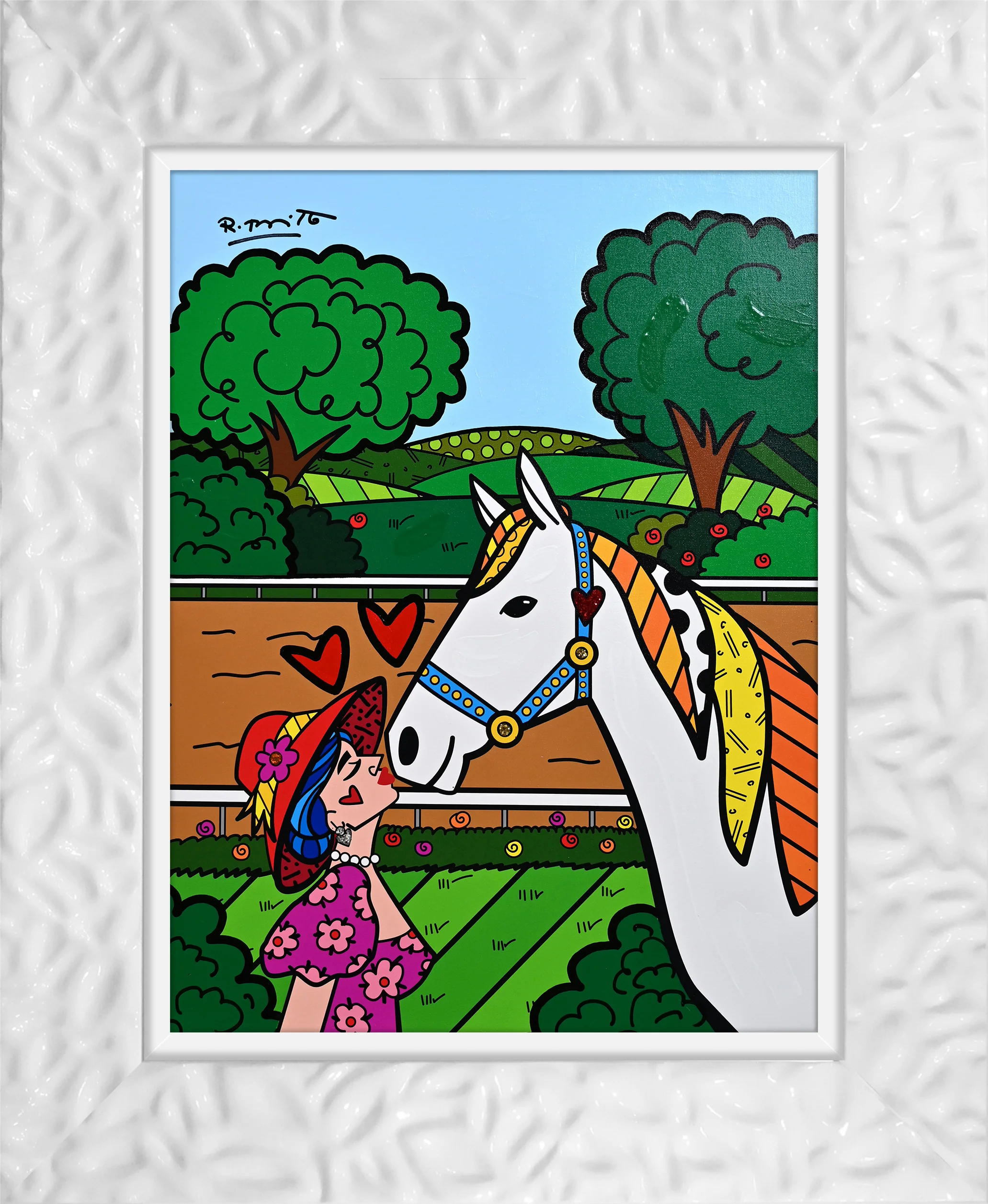 Derby Love - Mixed Media Original - Image 18