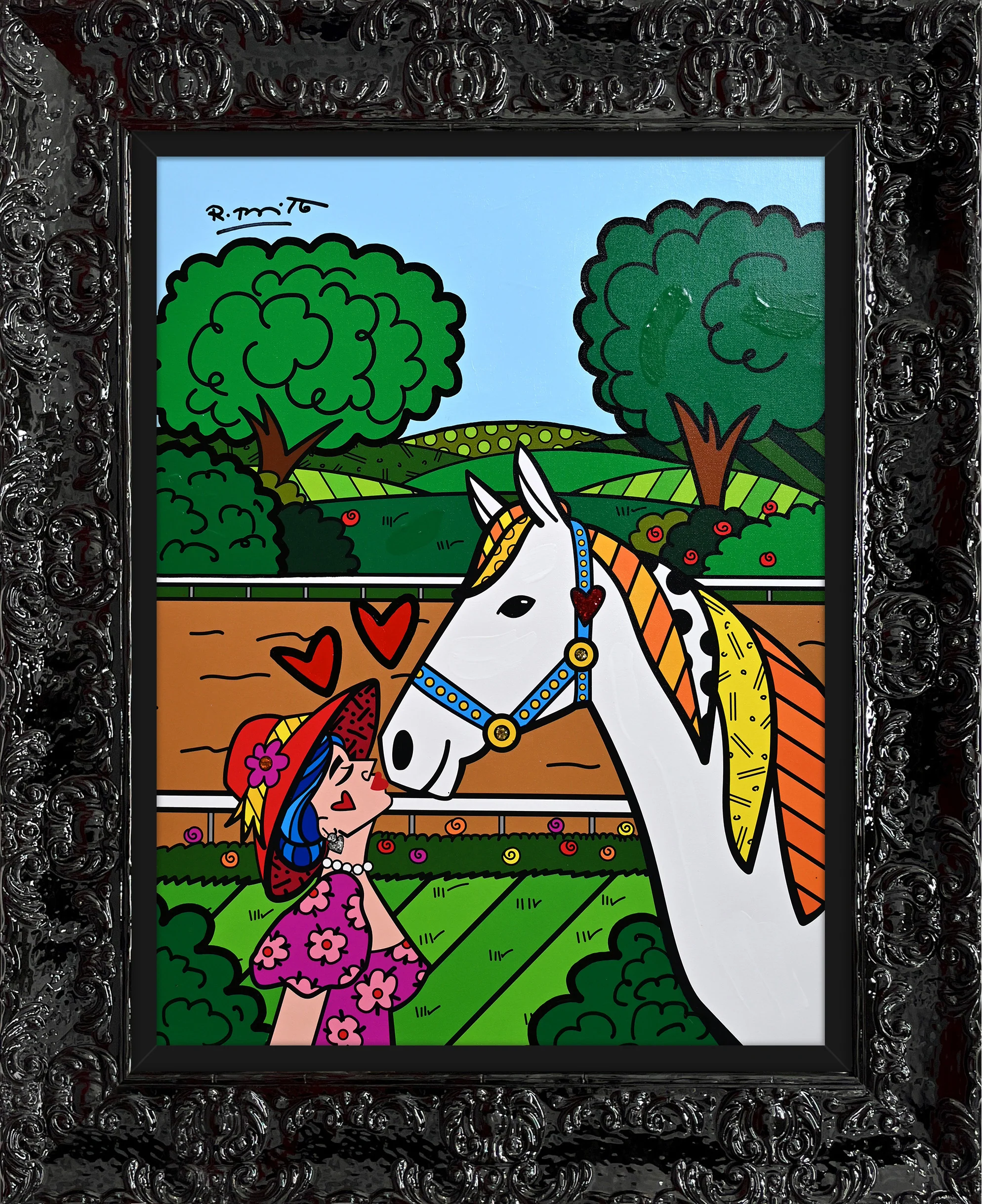Derby Love - Mixed Media Original - Image 2