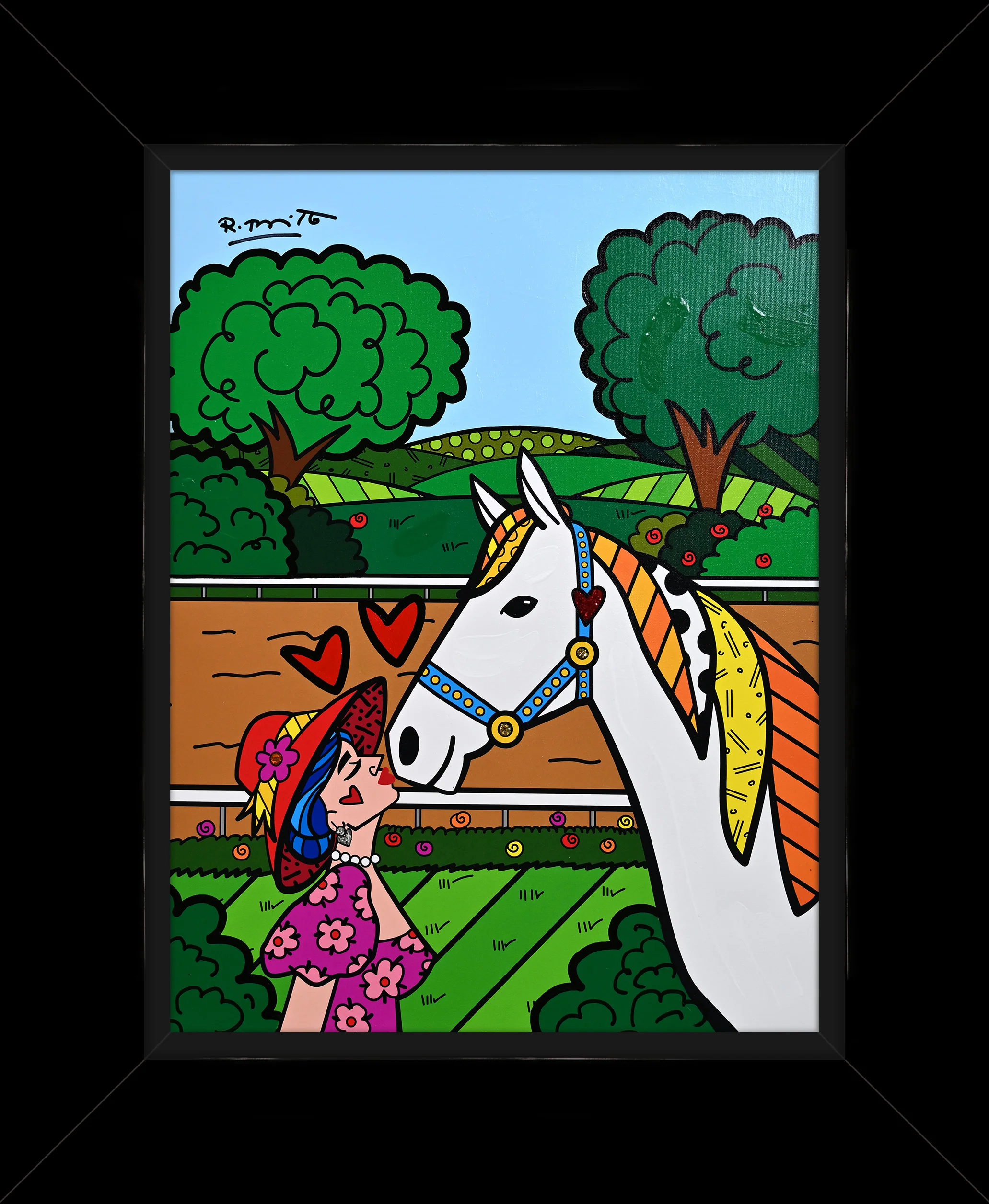 Derby Love - Mixed Media Original - Image 5