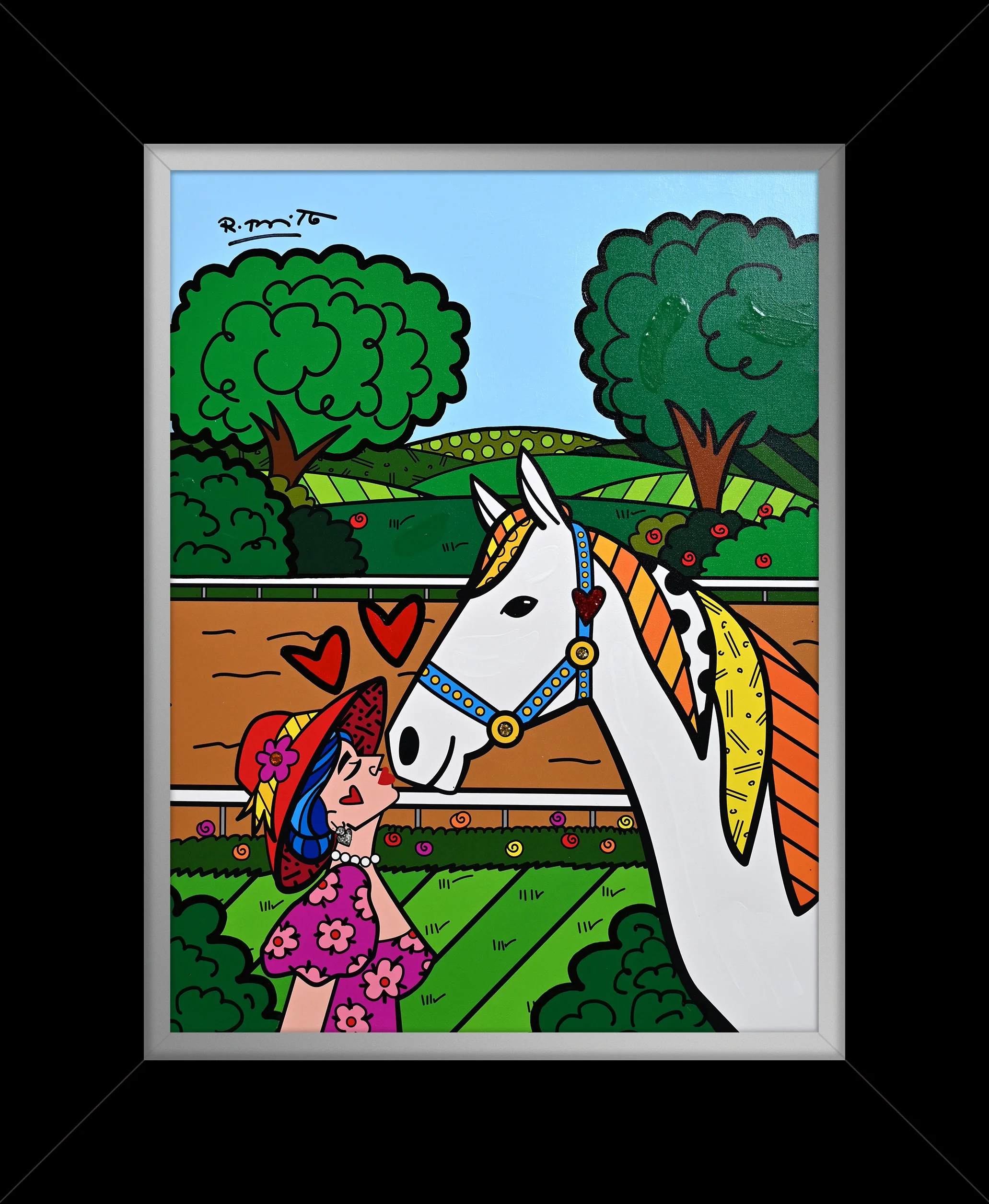 Derby Love - Mixed Media Original - Image 6