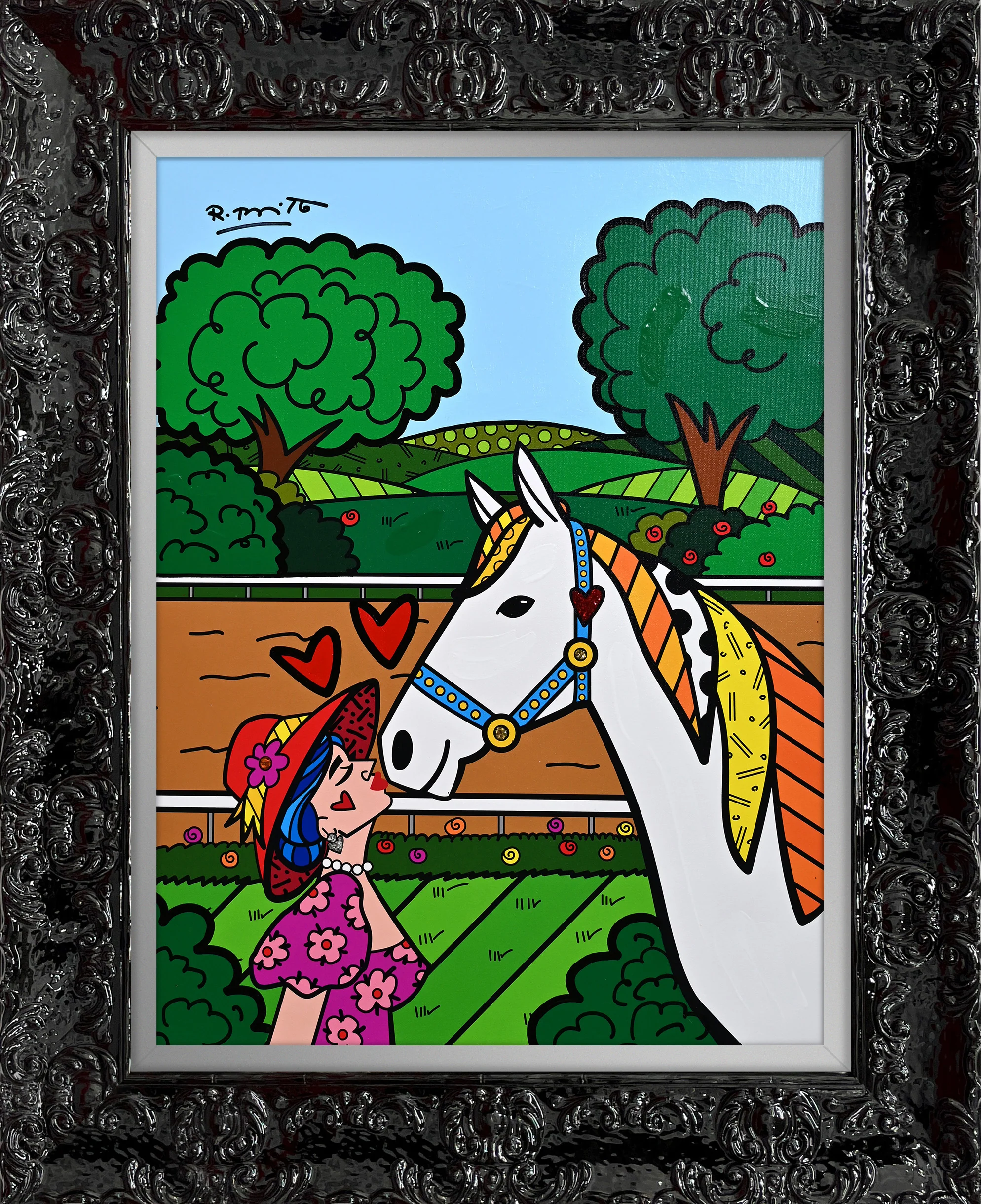 Derby Love - Mixed Media Original - Image 7