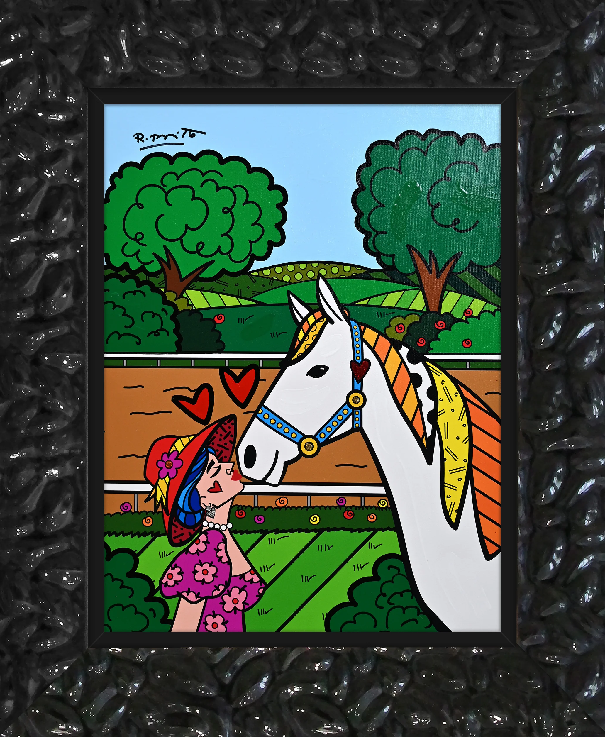 Derby Love - Mixed Media Original - Image 8