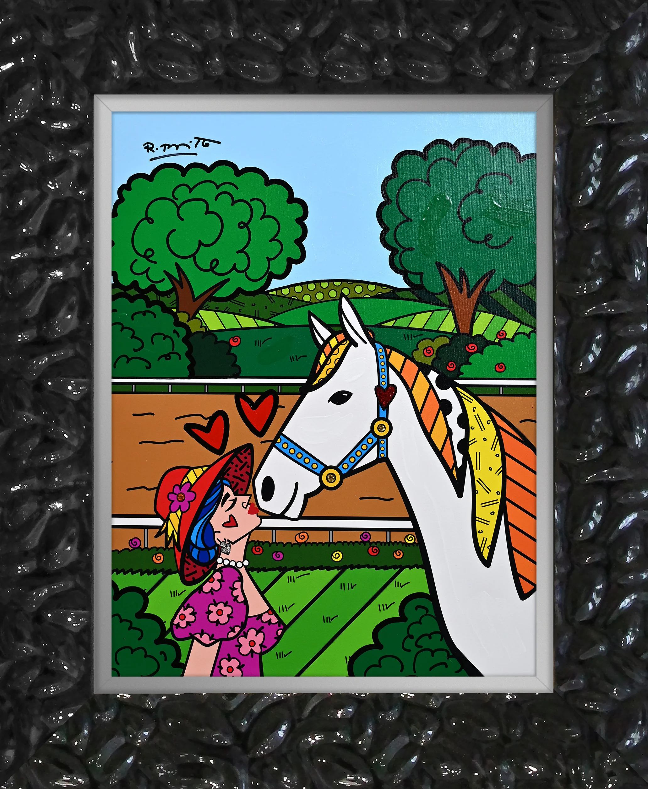Derby Love - Mixed Media Original - Image 9