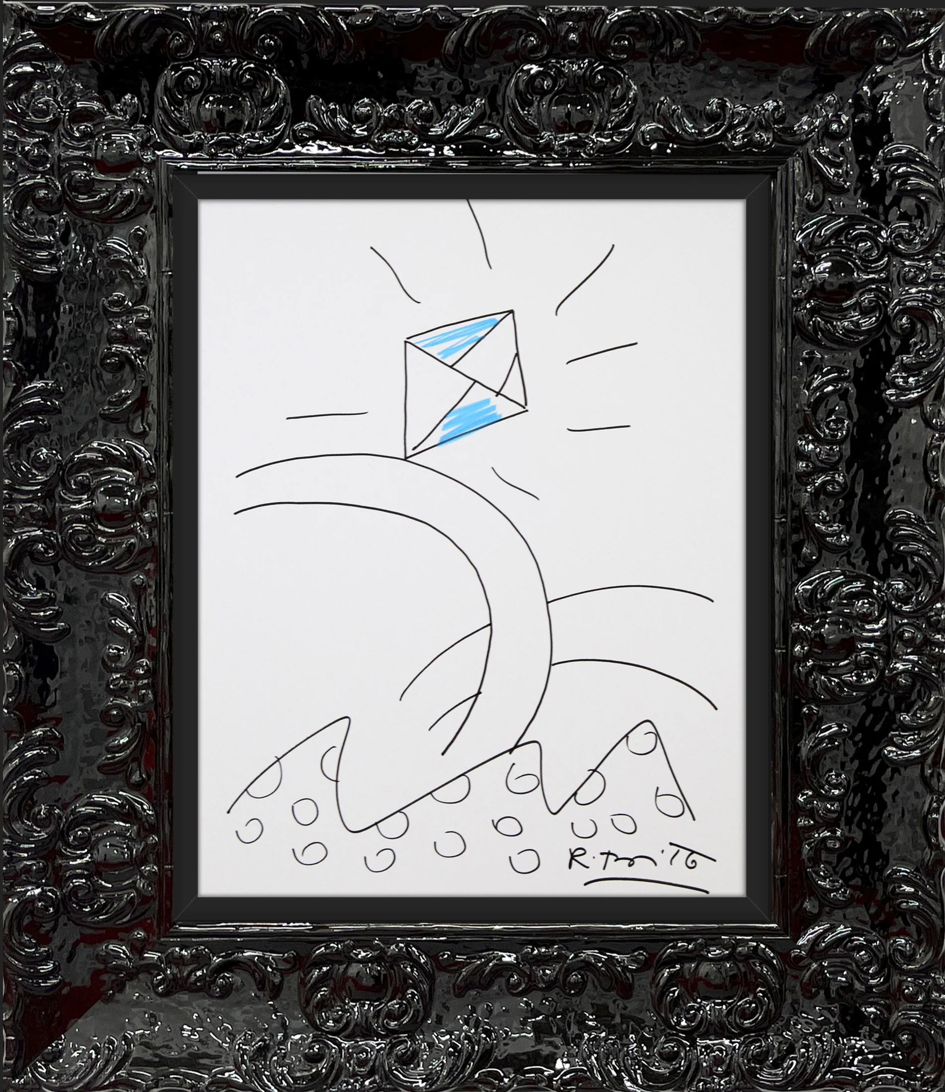 Diamond - Original Drawing - Image 2
