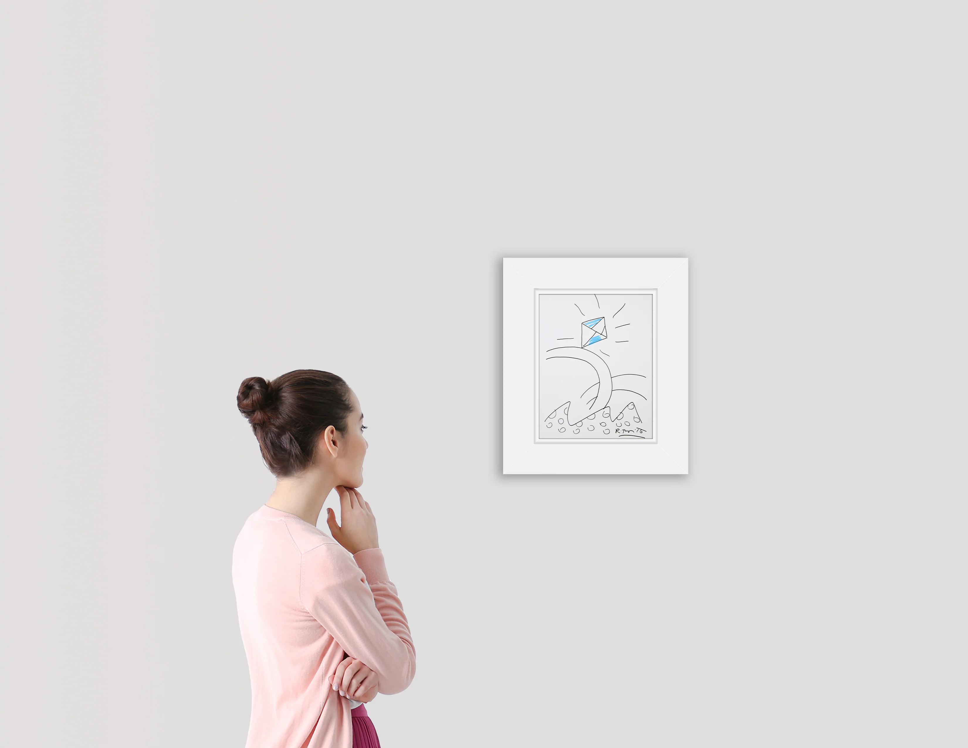 Diamond - Original Drawing - Image 4