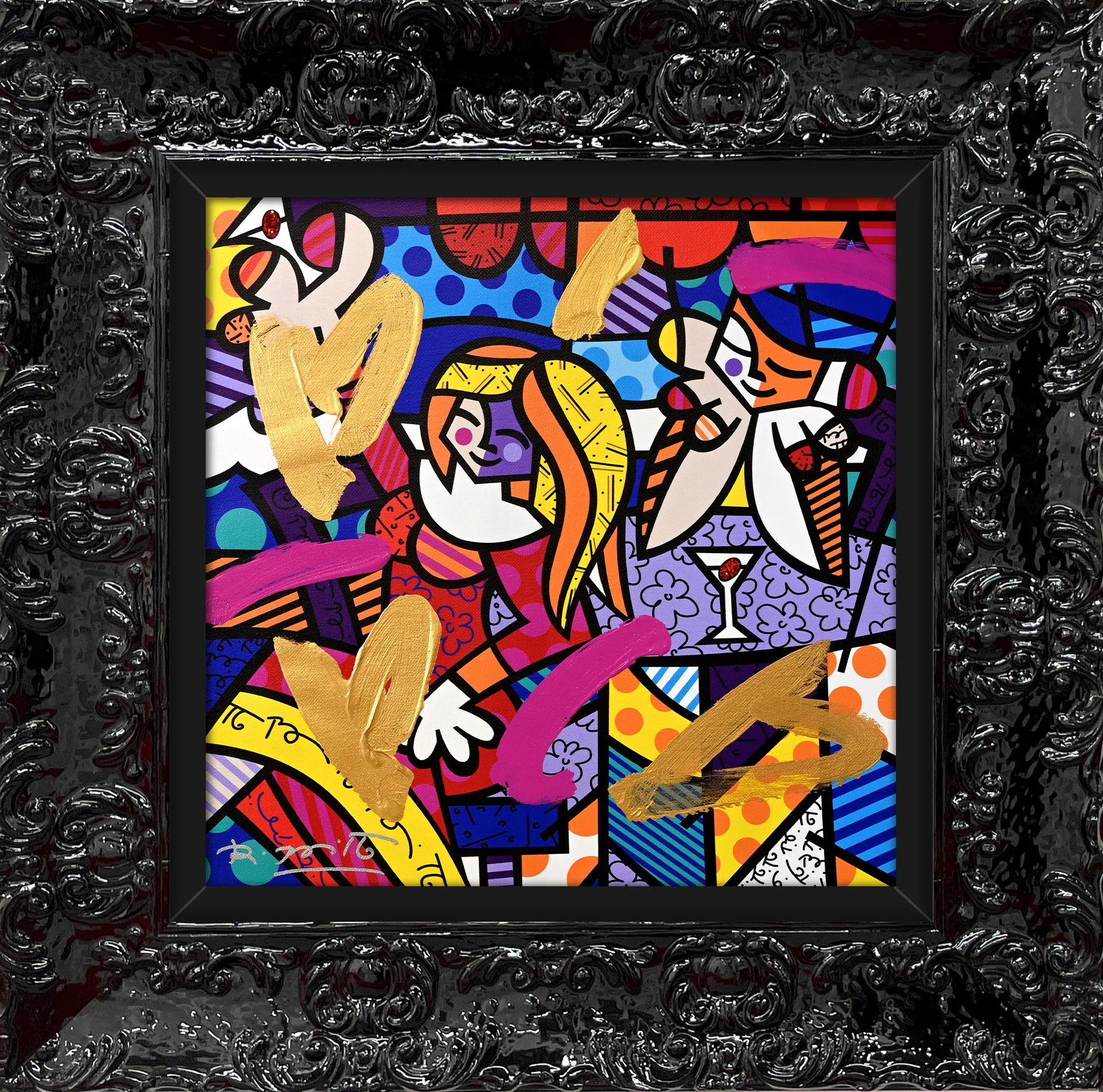 Doing Lunch Again - Mixed Media Original - Image 13