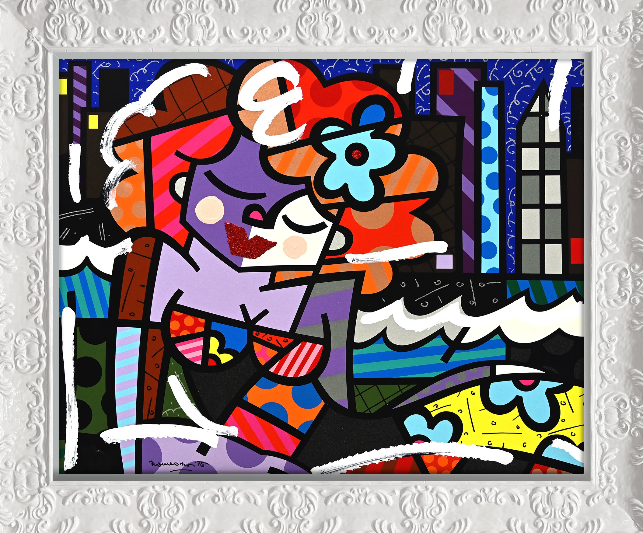 Downtown Girl - Mixed Media Original - Image 18