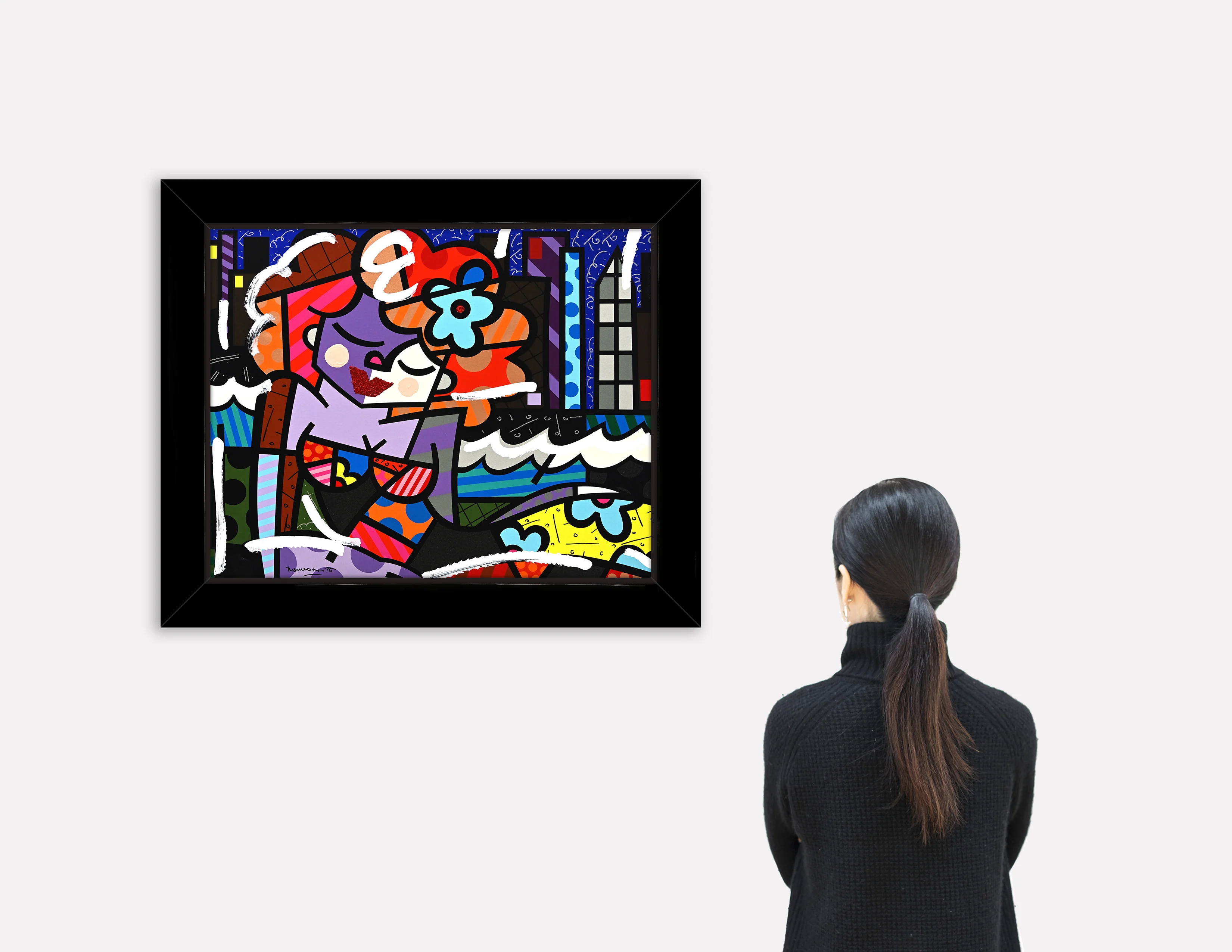 Downtown Girl - Mixed Media Original - Image 3