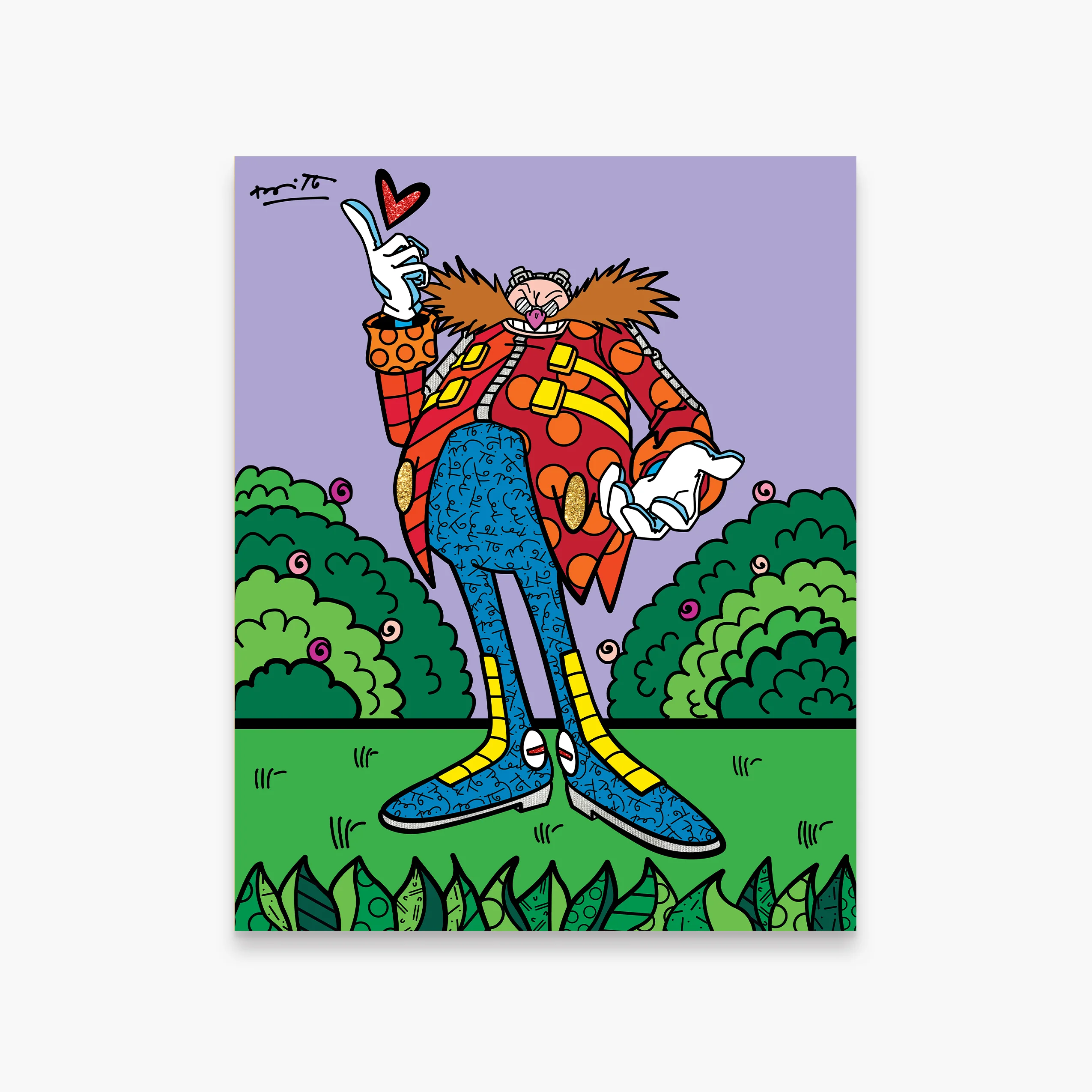 Dr. Eggman's Idea - Sega By Britto - Limited Edition Print