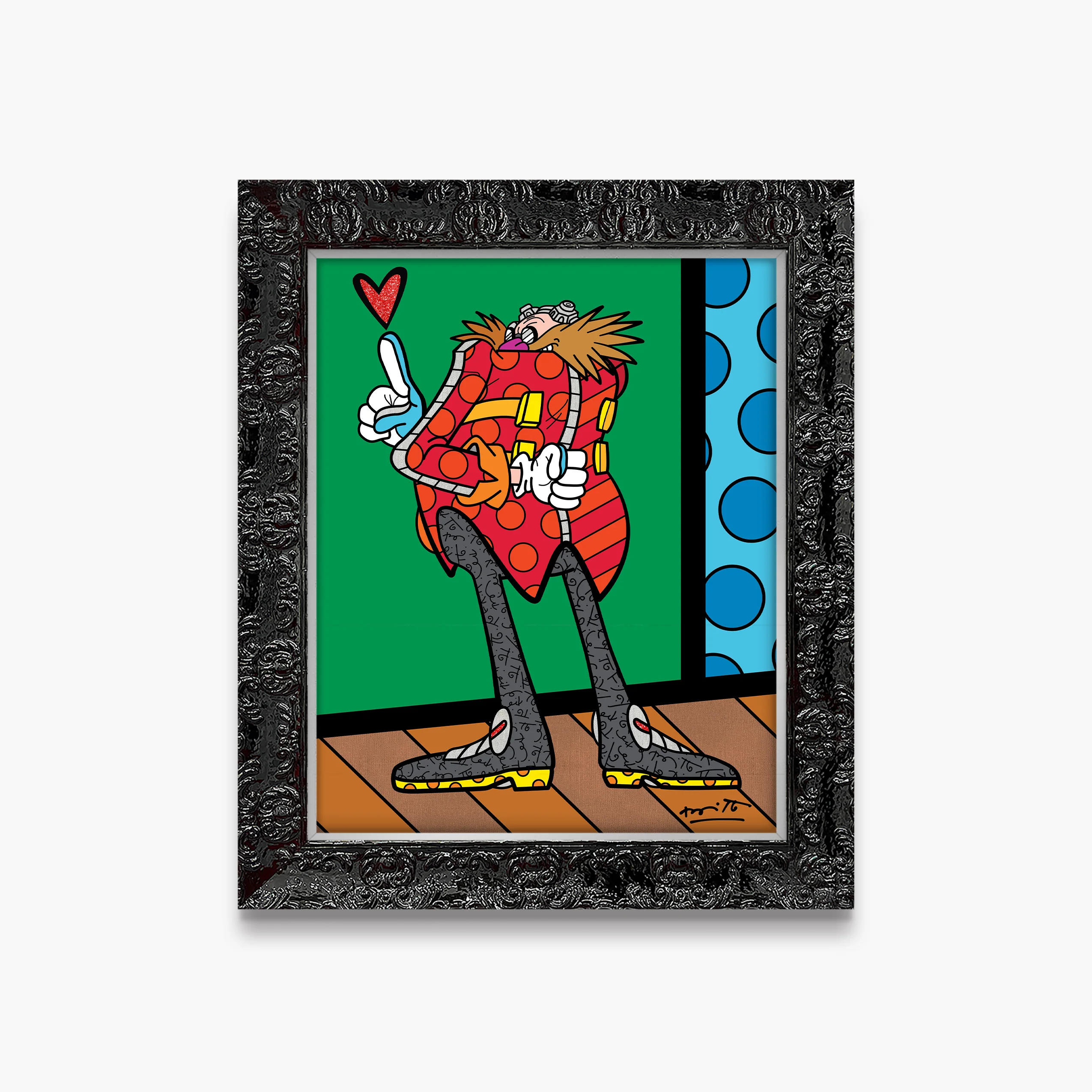 Dr. Eggman's Plan - Sega By Britto - Limited Edition Print - Image 11
