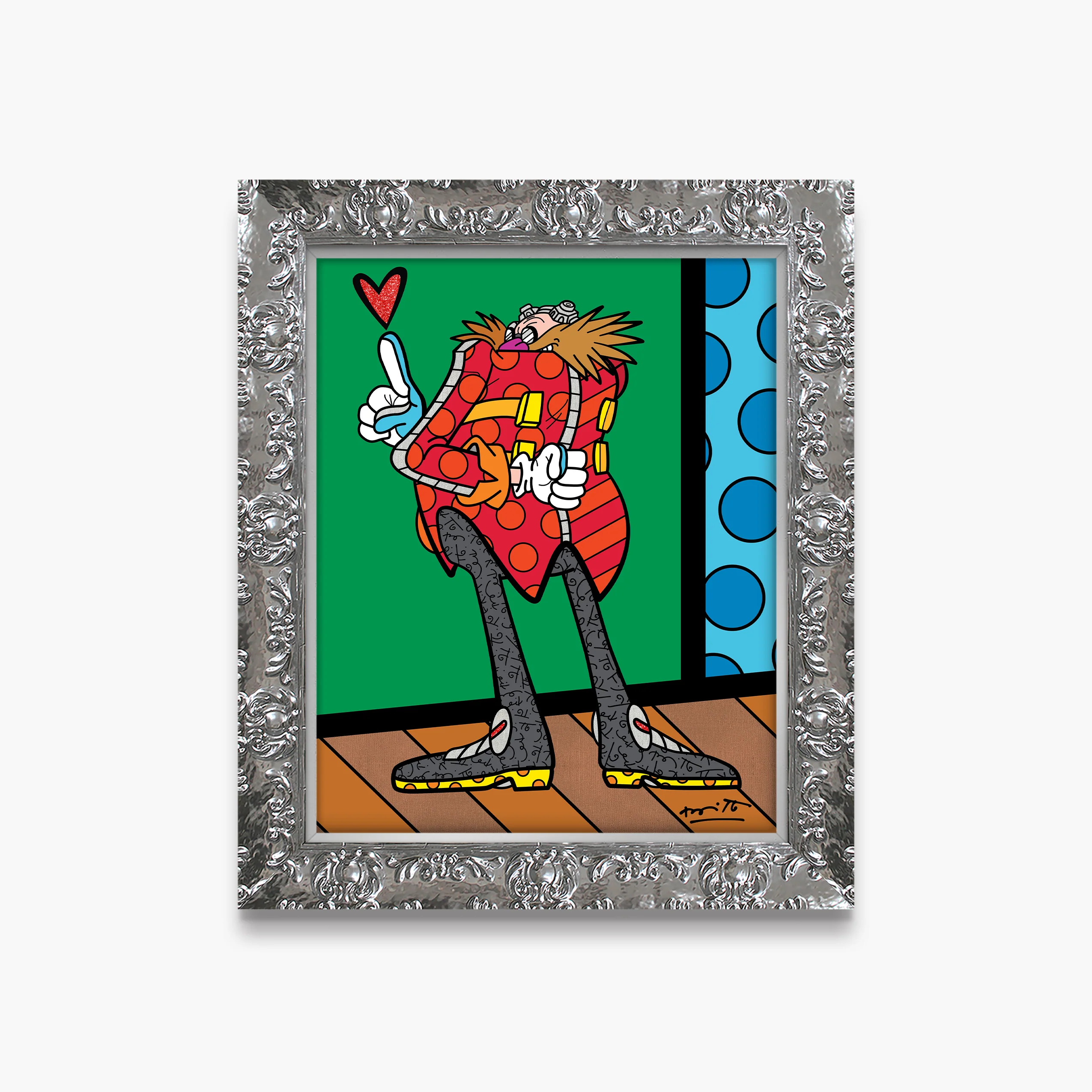 Dr. Eggman's Plan - Sega By Britto - Limited Edition Print - Image 12