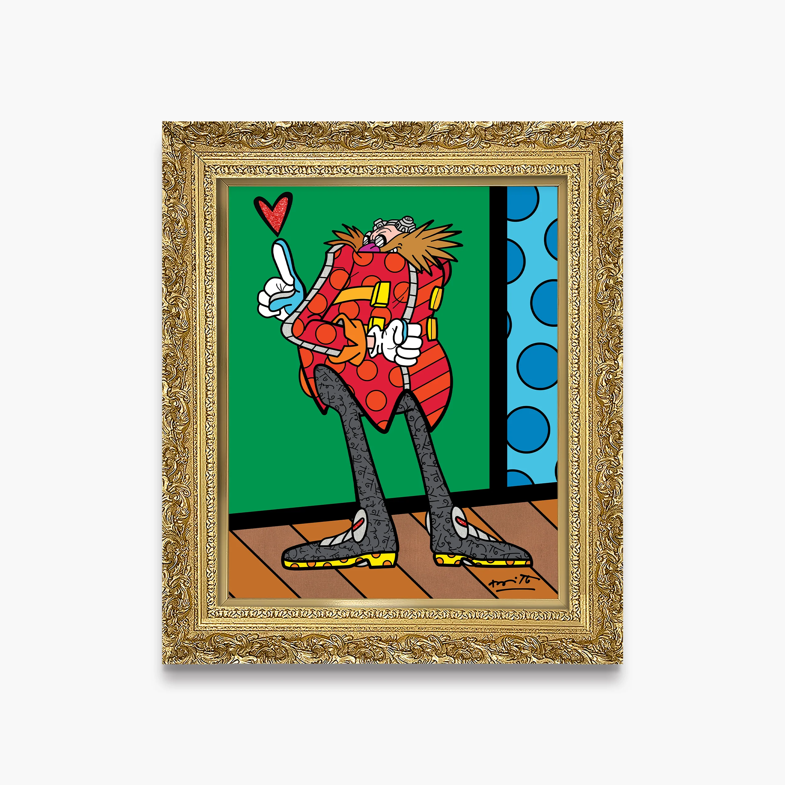 Dr. Eggman's Plan - Sega By Britto - Limited Edition Print - Image 13