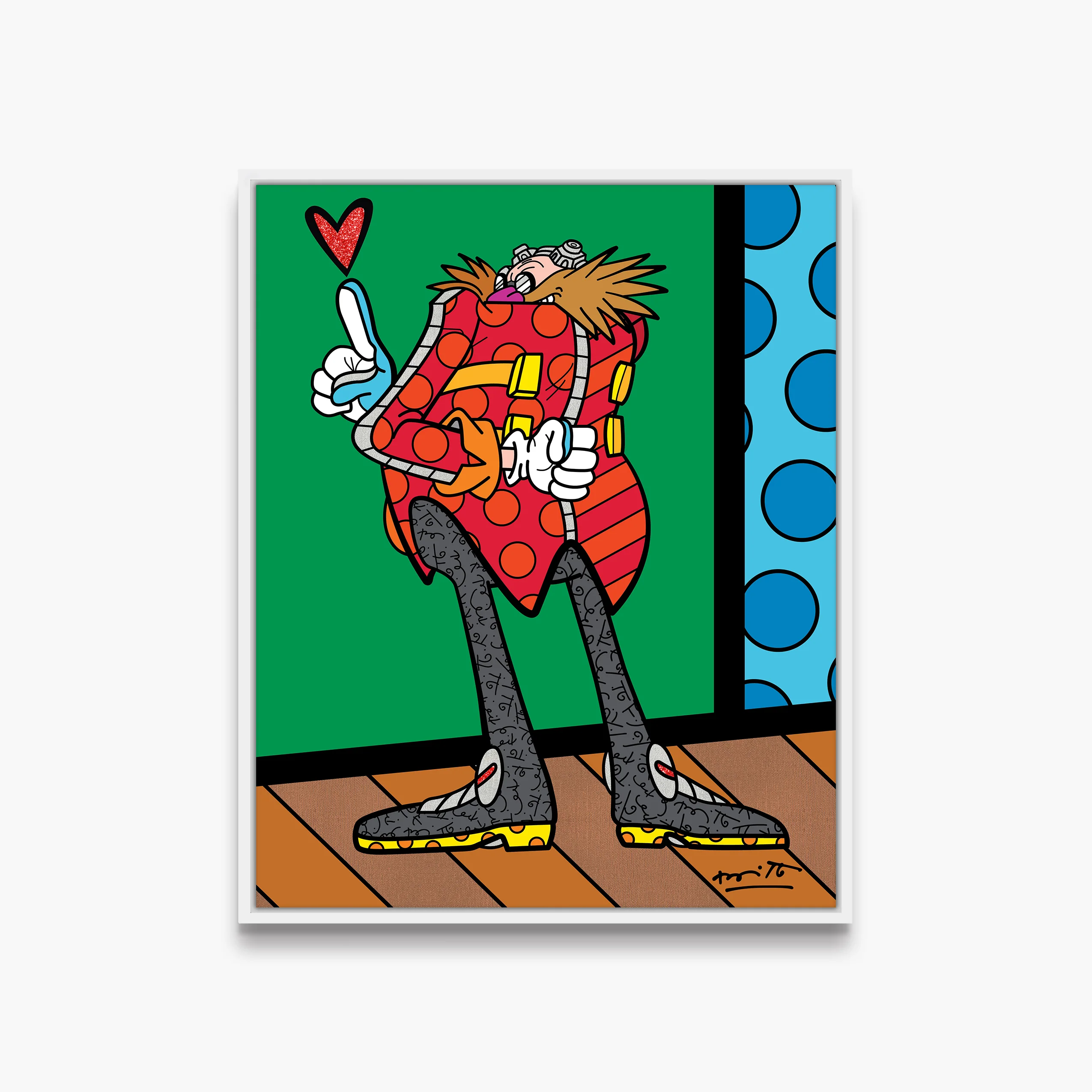 Dr. Eggman's Plan - Sega By Britto - Limited Edition Print - Image 19