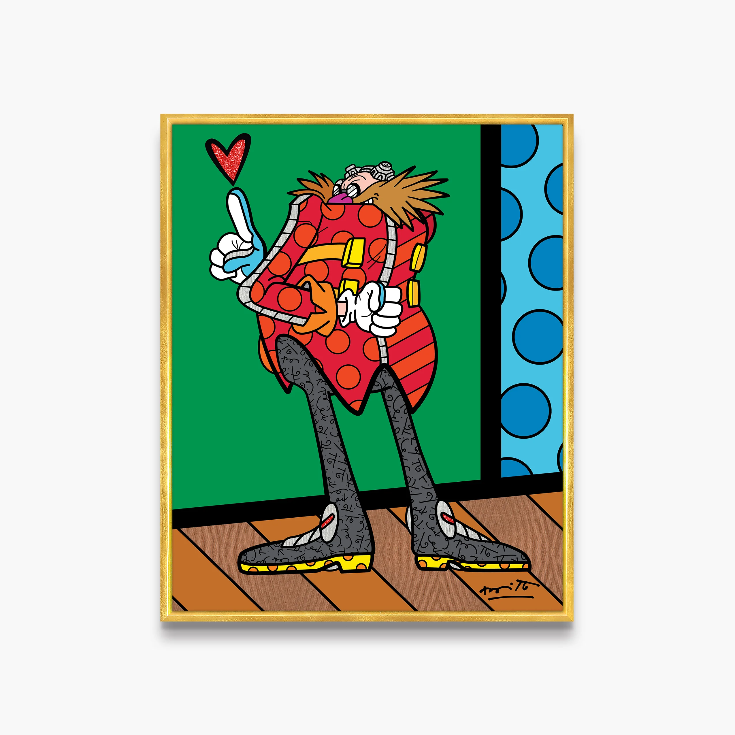 Dr. Eggman's Plan - Sega By Britto - Limited Edition Print - Image 20
