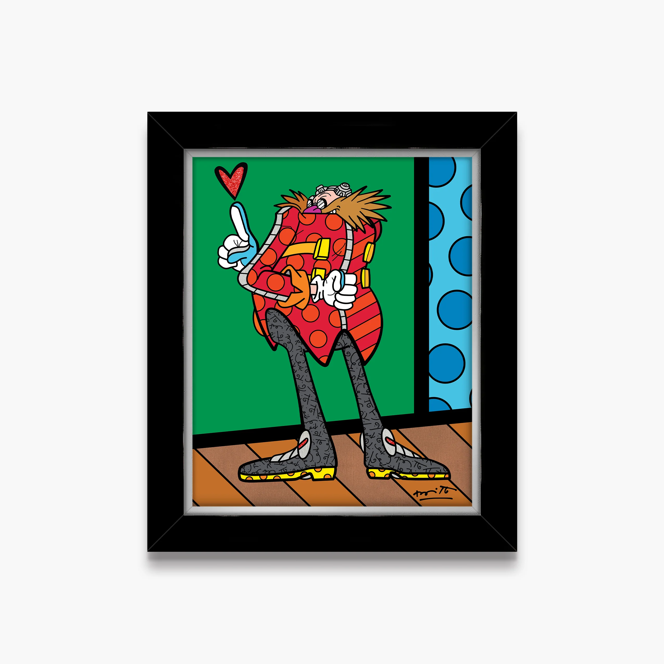 Dr. Eggman's Plan - Sega By Britto - Limited Edition Print - Image 4