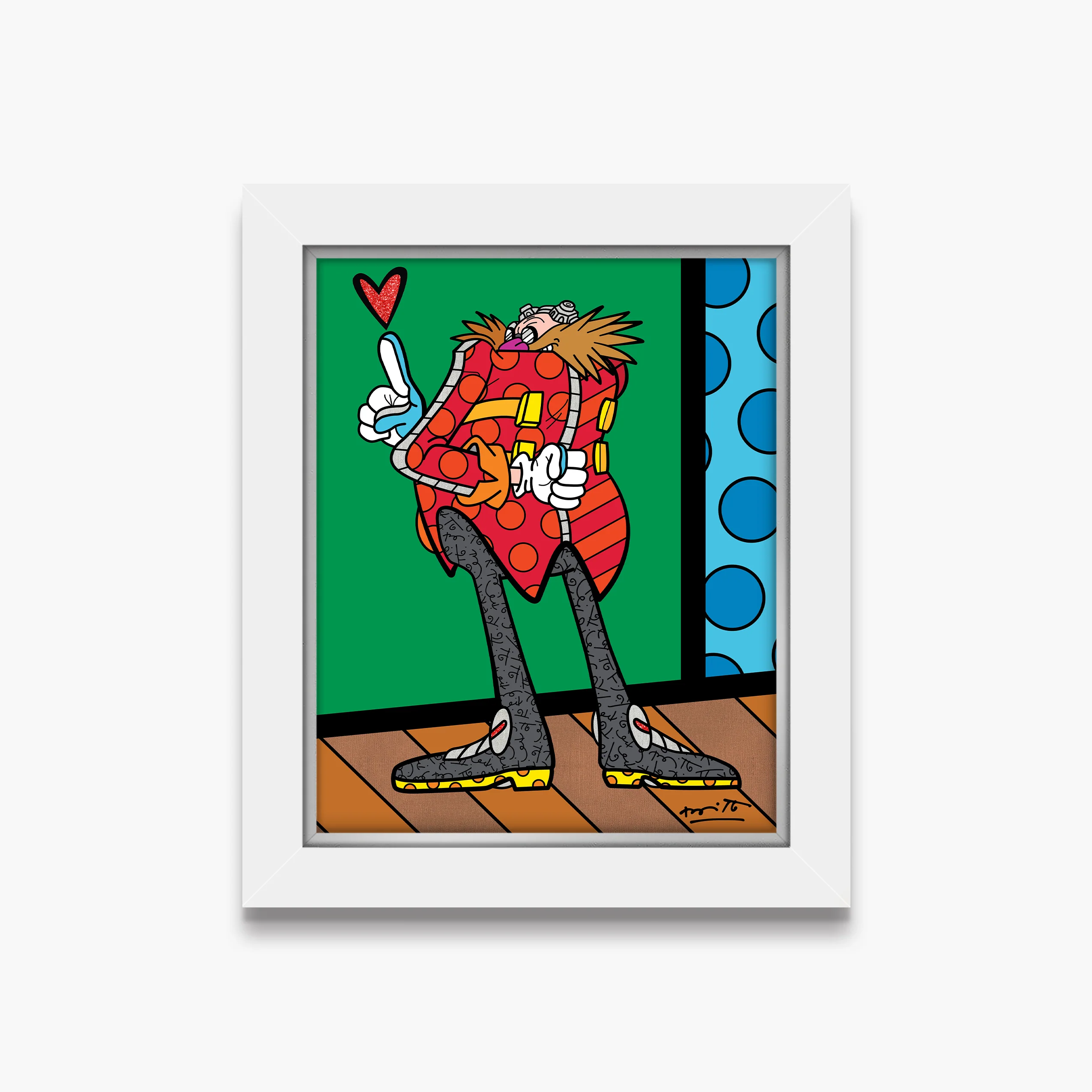 Dr. Eggman's Plan - Sega By Britto - Limited Edition Print - Image 5