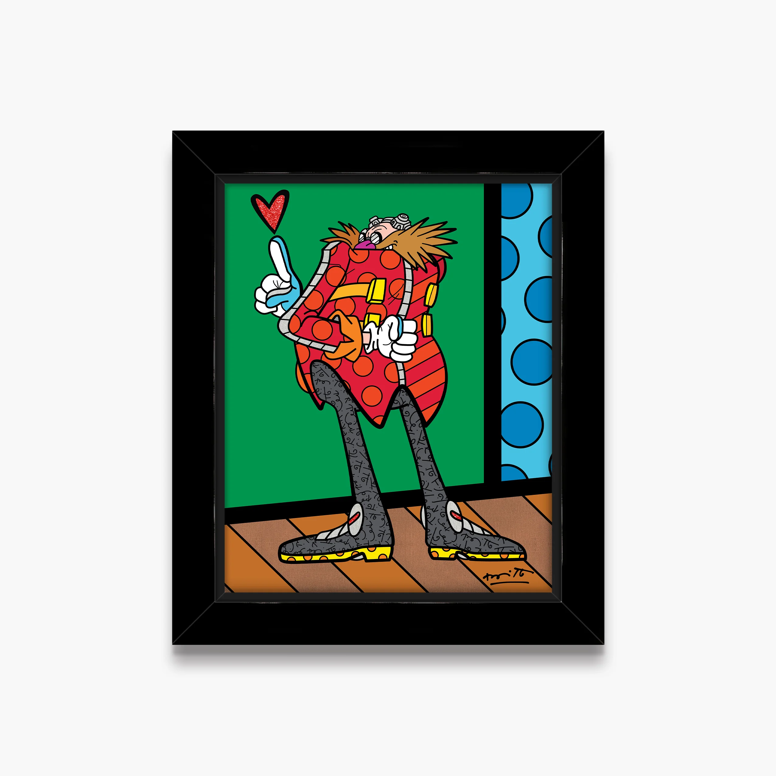 Dr. Eggman's Plan - Sega By Britto - Limited Edition Print - Image 6
