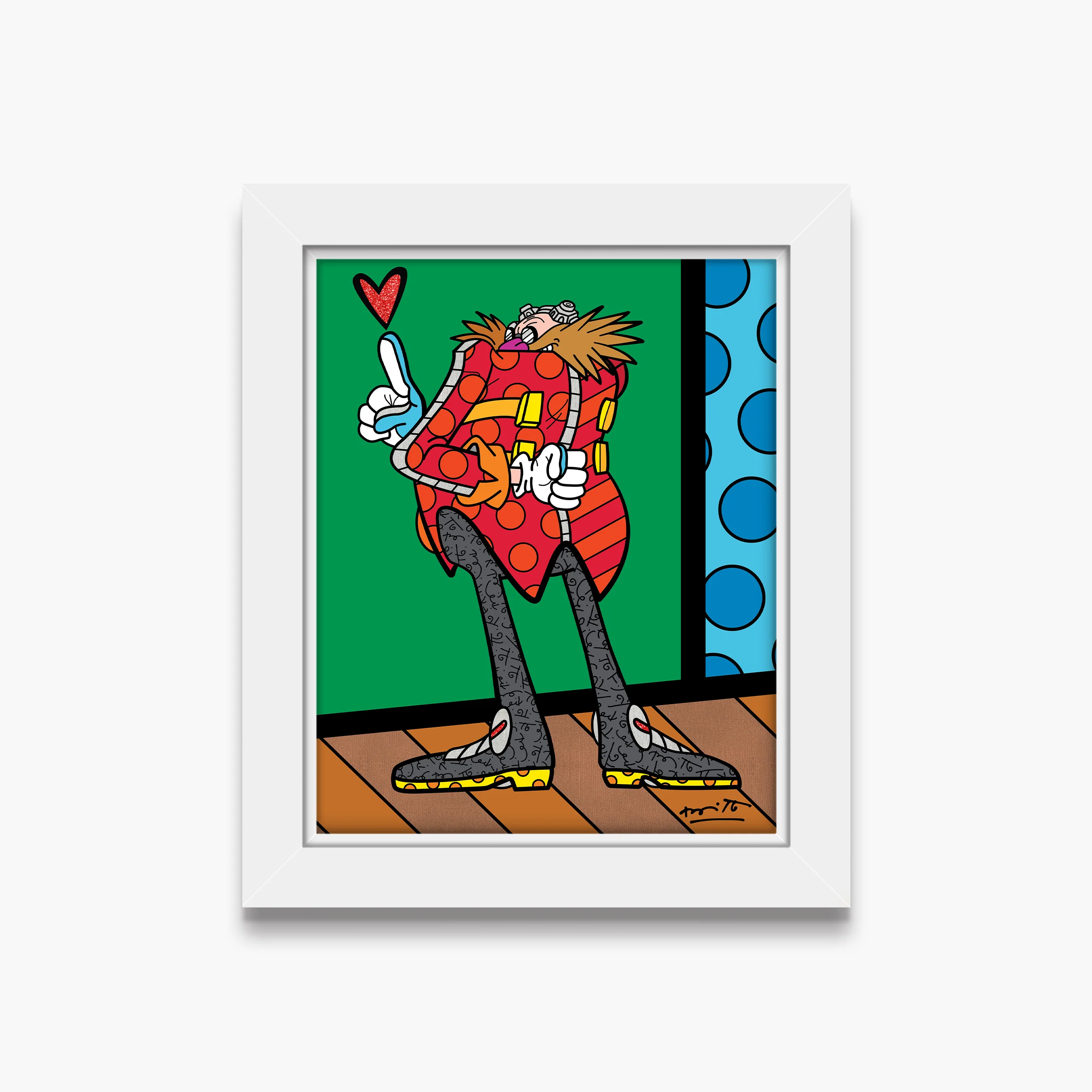 Dr. Eggman's Plan - Sega By Britto - Limited Edition Print - Image 7