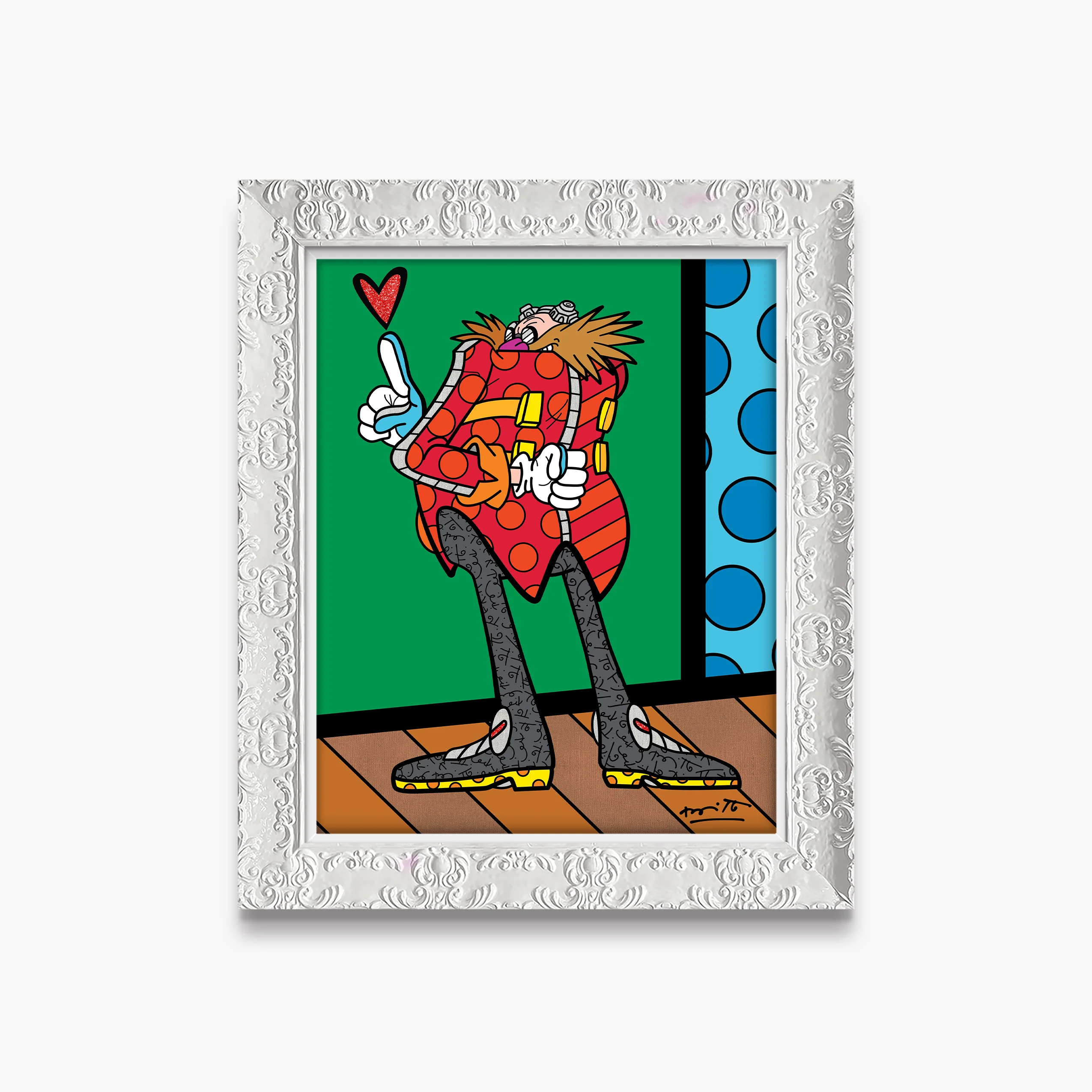 Dr. Eggman's Plan - Sega By Britto - Limited Edition Print - Image 8