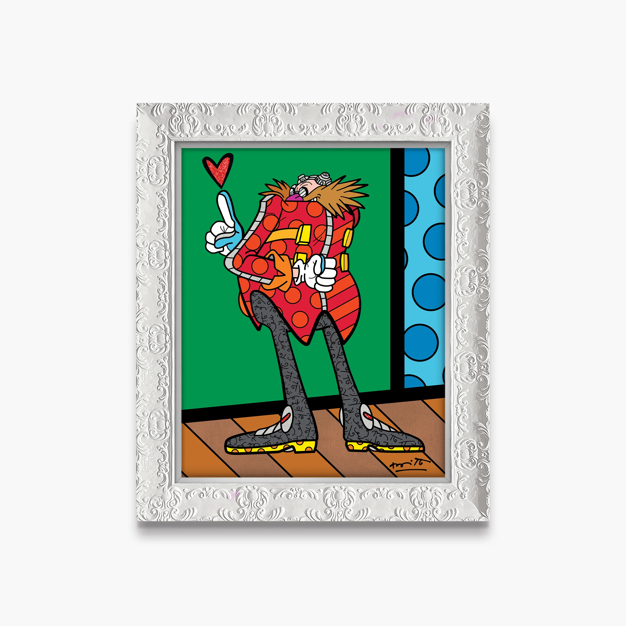 Dr. Eggman's Plan - Sega By Britto - Limited Edition Print - Image 9
