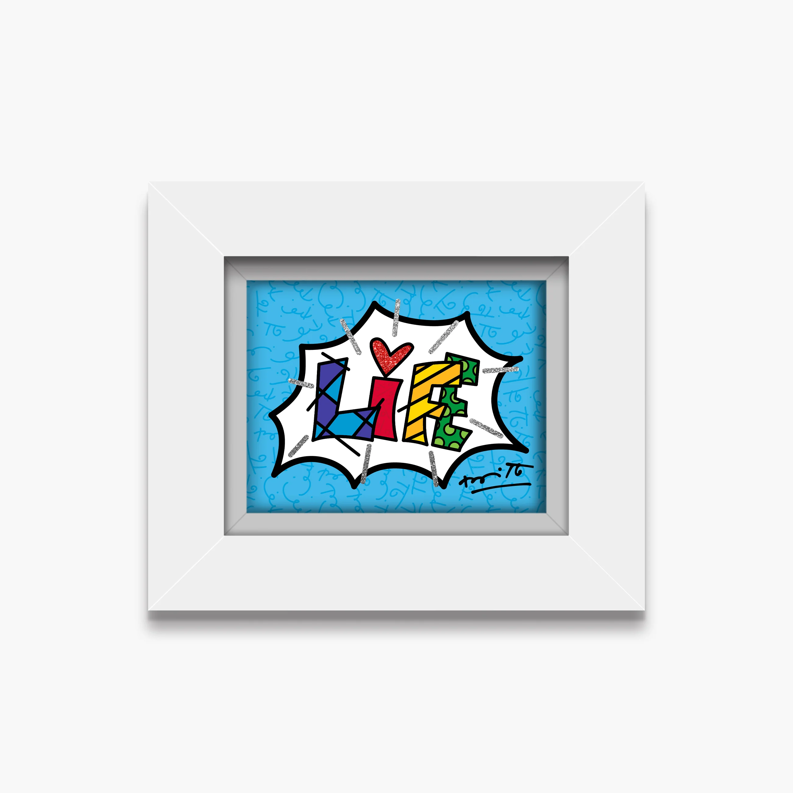 Dream Life (Blue Word) - Limited Edition Print - Image 5