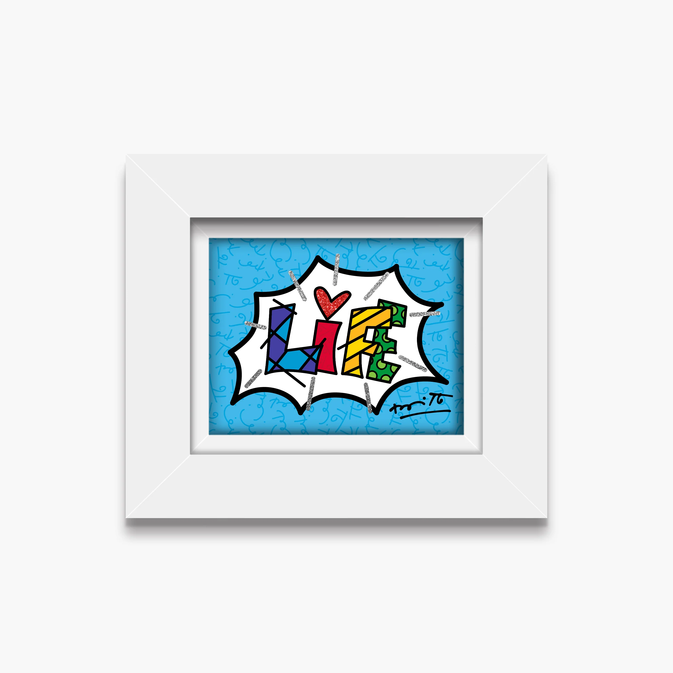 Dream Life (Blue Word) - Limited Edition Print - Image 7