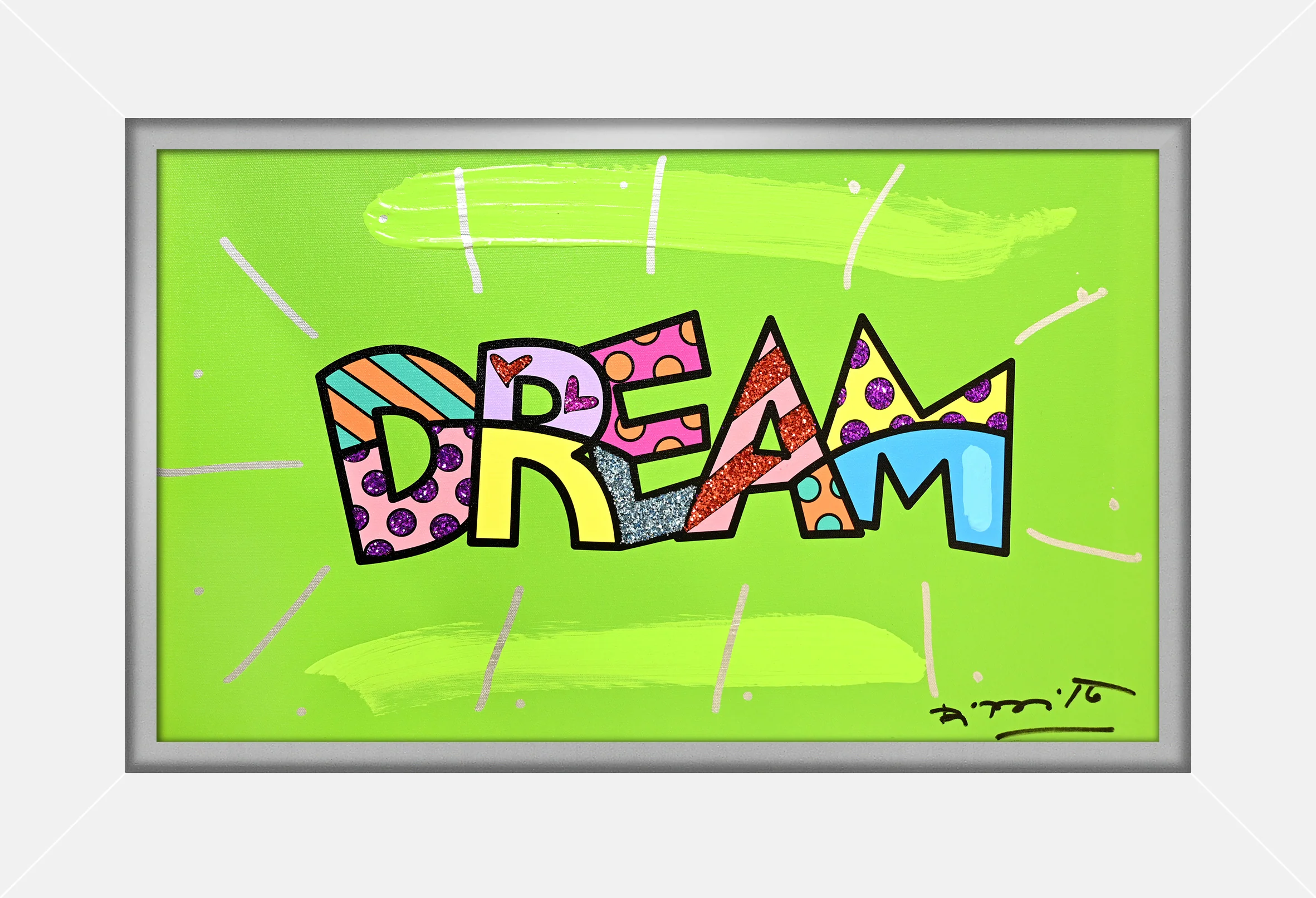 Dream (Word) - Mixed Media Original - Image 10