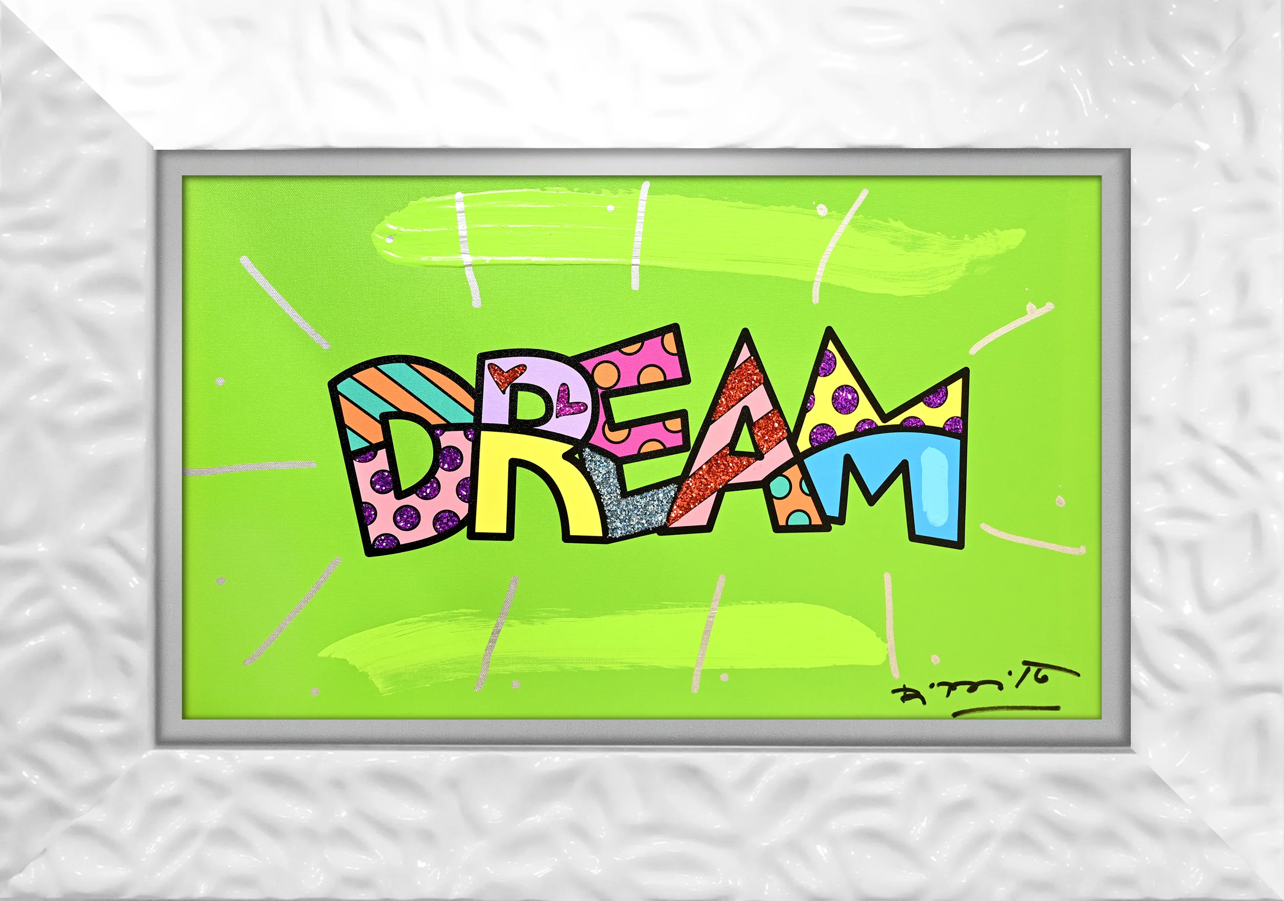 Dream (Word) - Mixed Media Original - Image 14