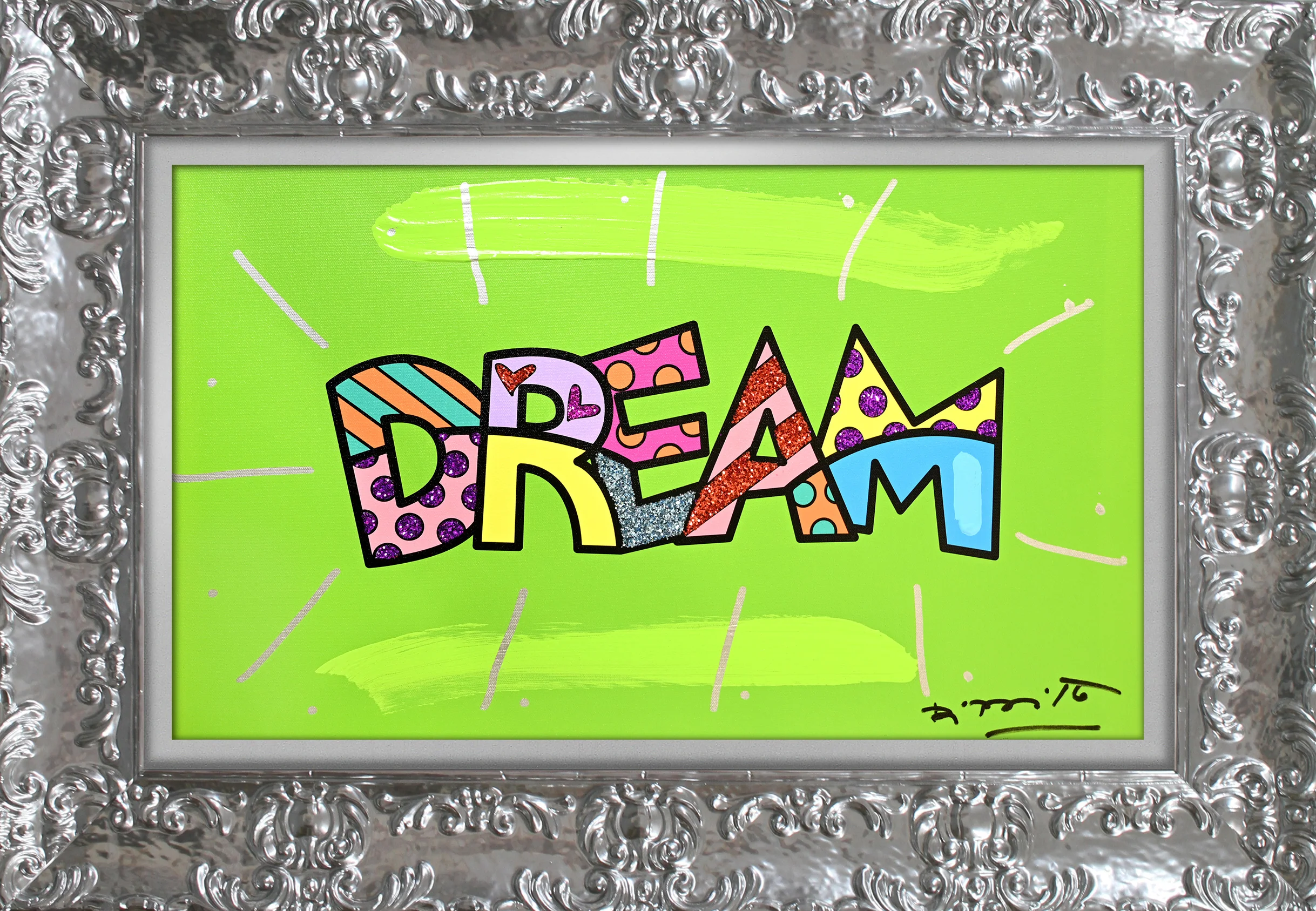 Dream (Word) - Mixed Media Original - Image 9