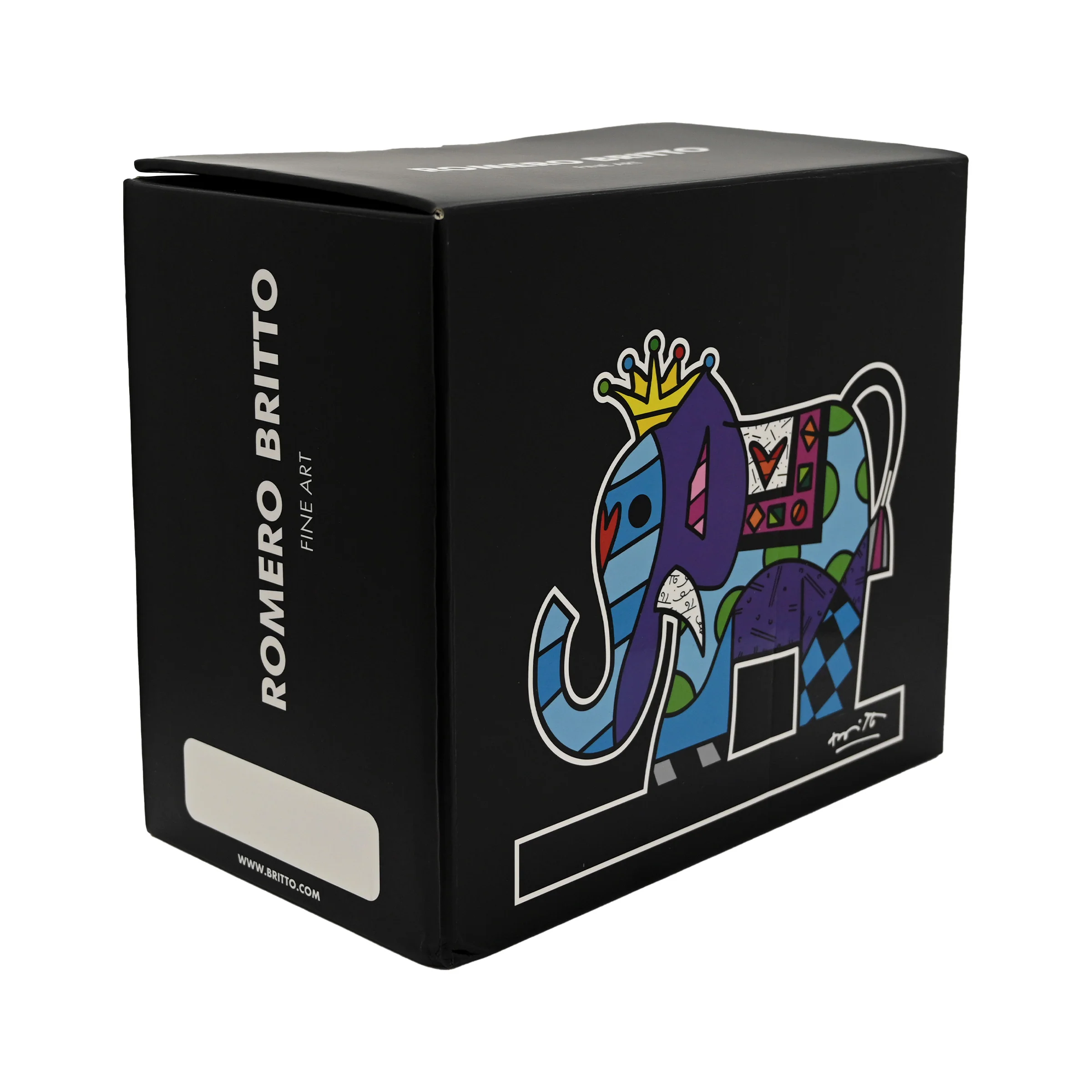 Elephant (Black Base) - Limited Edition Sculpture - Image 8