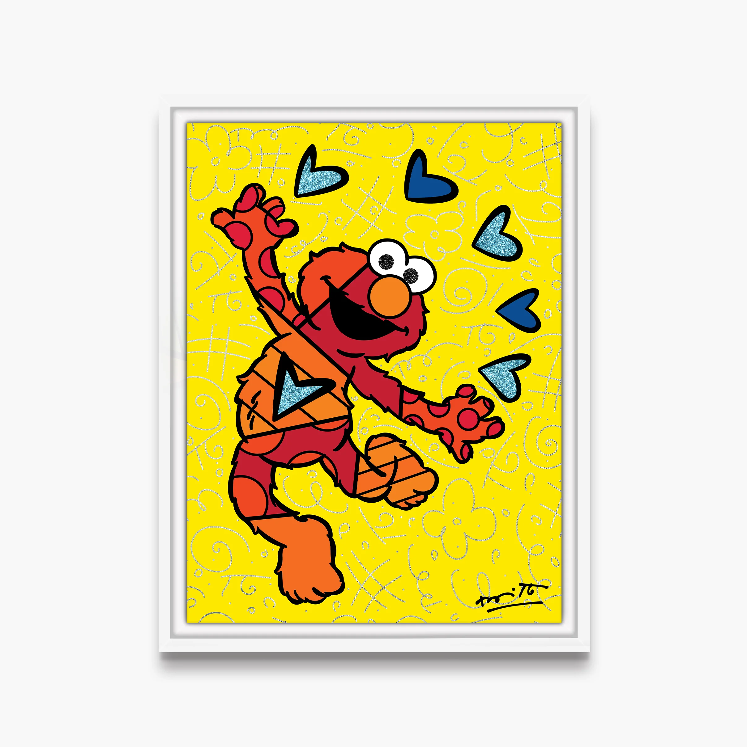 Elmo - Sesame Street - Limited Edition Print - Image 19